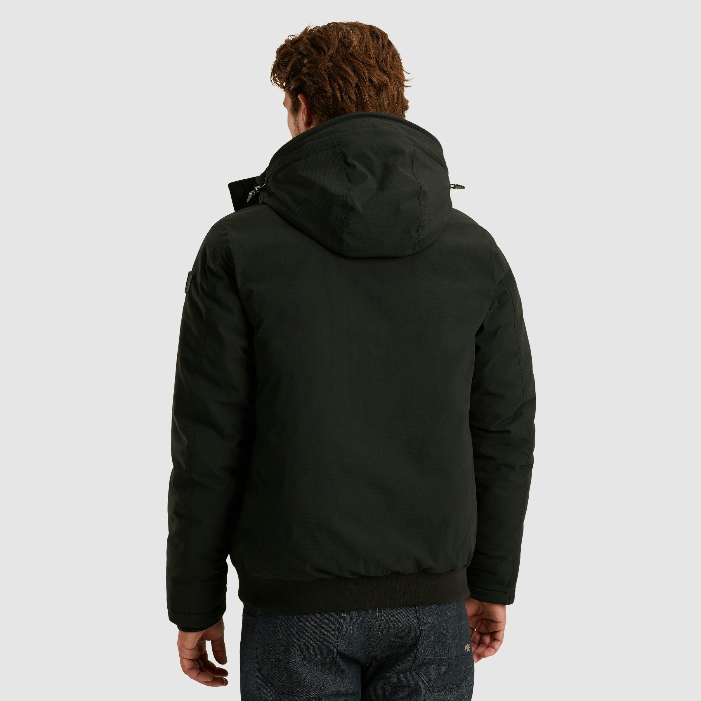 PME LEGEND Winterjacke, mit Kapuze, mit abnehmbarer Kapuze und verdecktem Reißverschluss