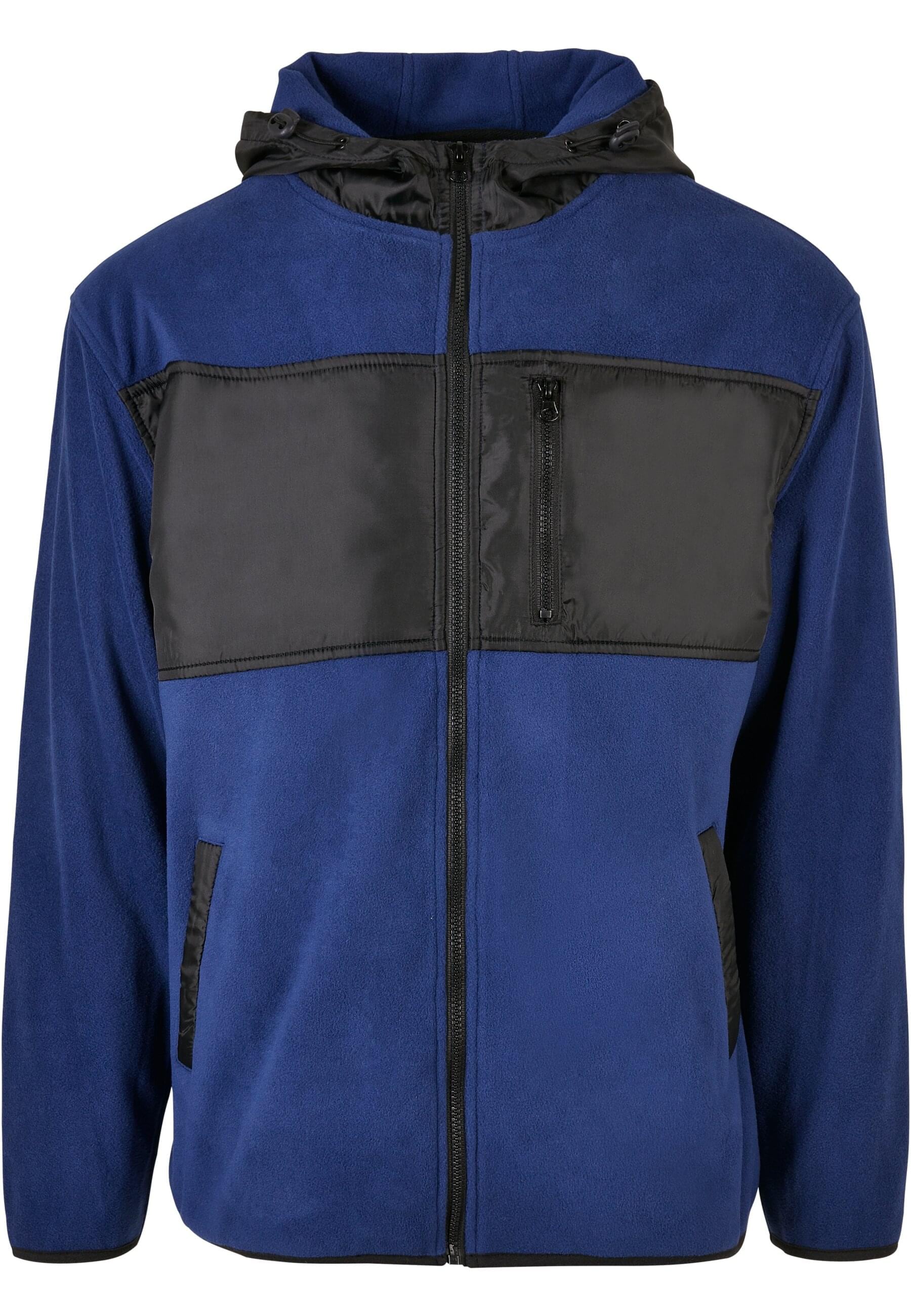 URBAN CLASSICS Winterjacke »Urban Classics Herren Hooded Micro Fleece Jacket« 1 Stk. tlg. mit Kapuze