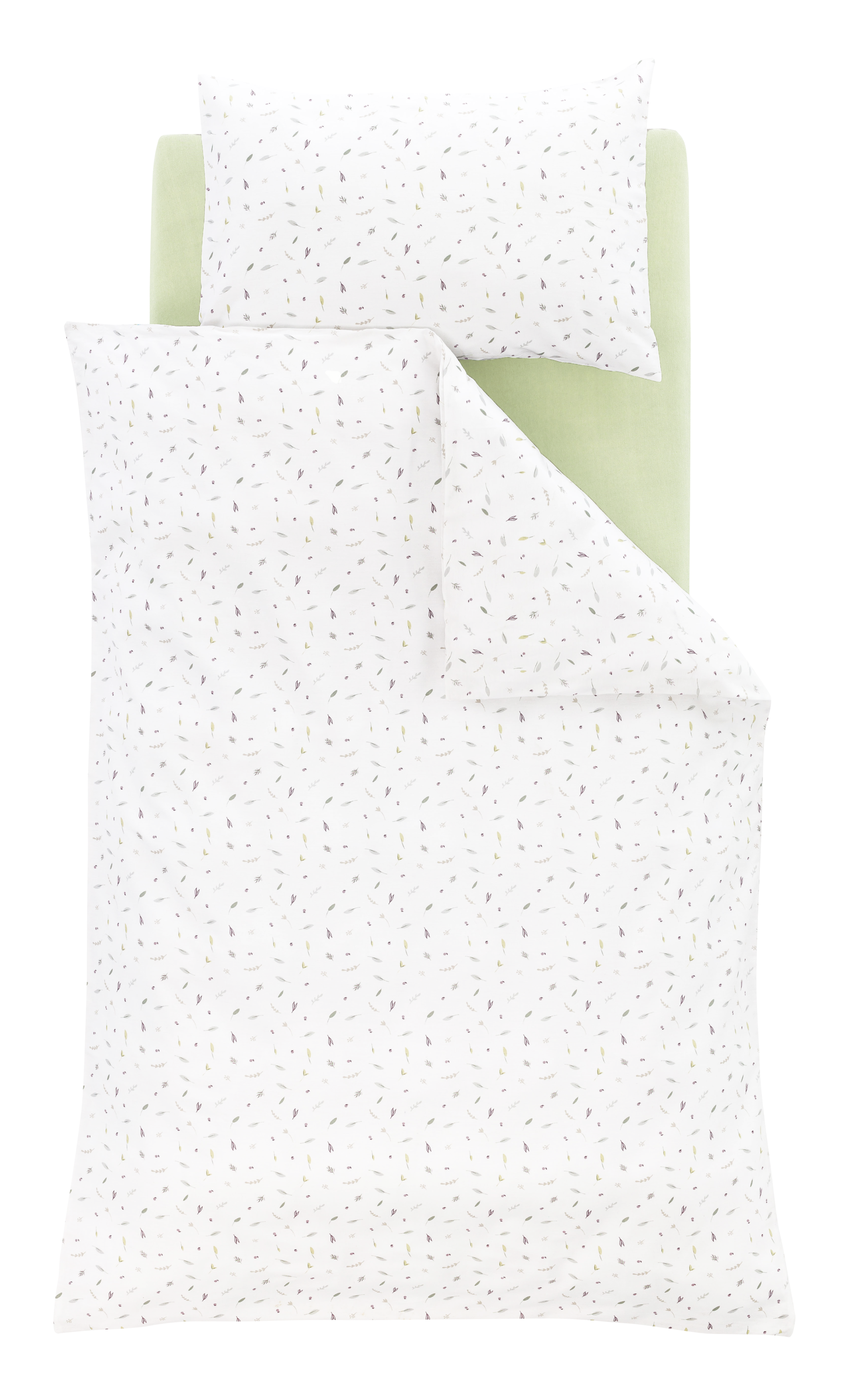 Träumeland Babybettwäsche »Sommergrün«, mit Allover-Print