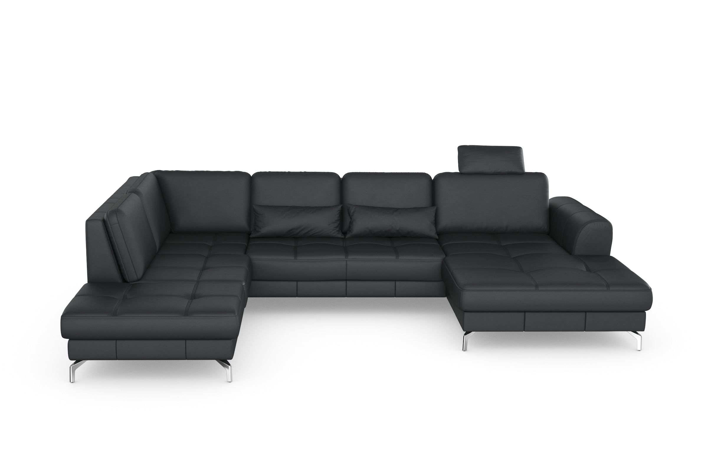 sit&more Wohnlandschaft »Bendigo U-Form«, inklusive Sitztiefenverstellung, günstig online kaufen