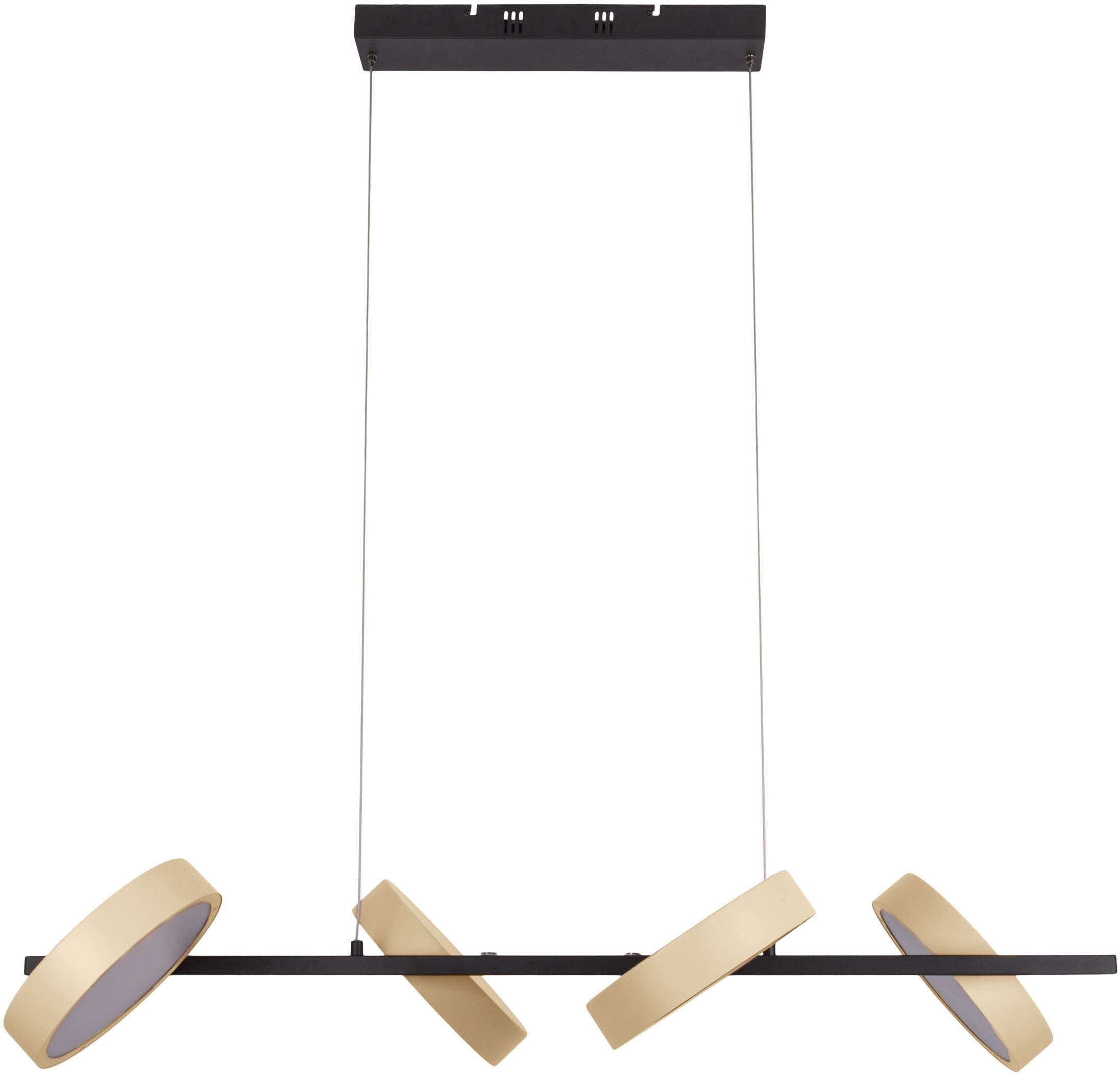 näve LED Pendelleuchte »Tessa«, 4 flammig, Leuchtmittel LED-Modul | LED wechselbar, dimmbar per Touch, inkl. CCT-Funktion, warmweiß/neutralweiß/kaltweiß