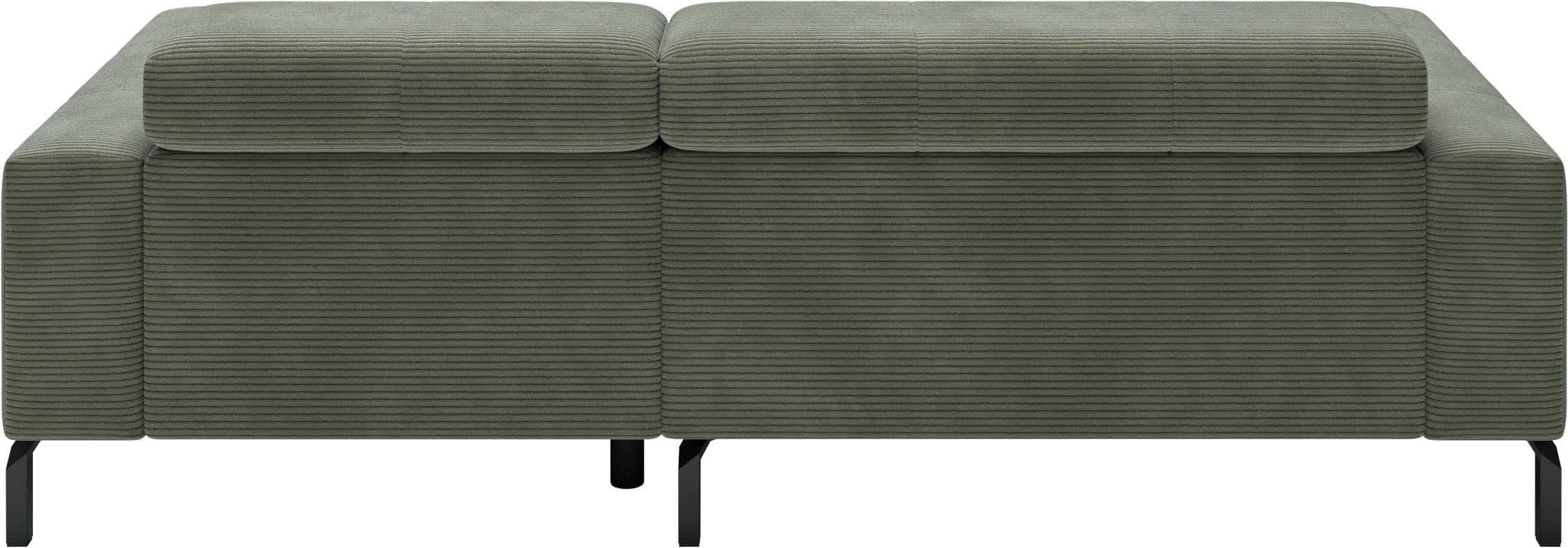 Home affaire Ecksofa »Claya, 223 cm breit, L-Form, Kopfteilverstellung« Moderne Steppung, weicher Polsteraufbau & saugroboterfreundliche Höhe