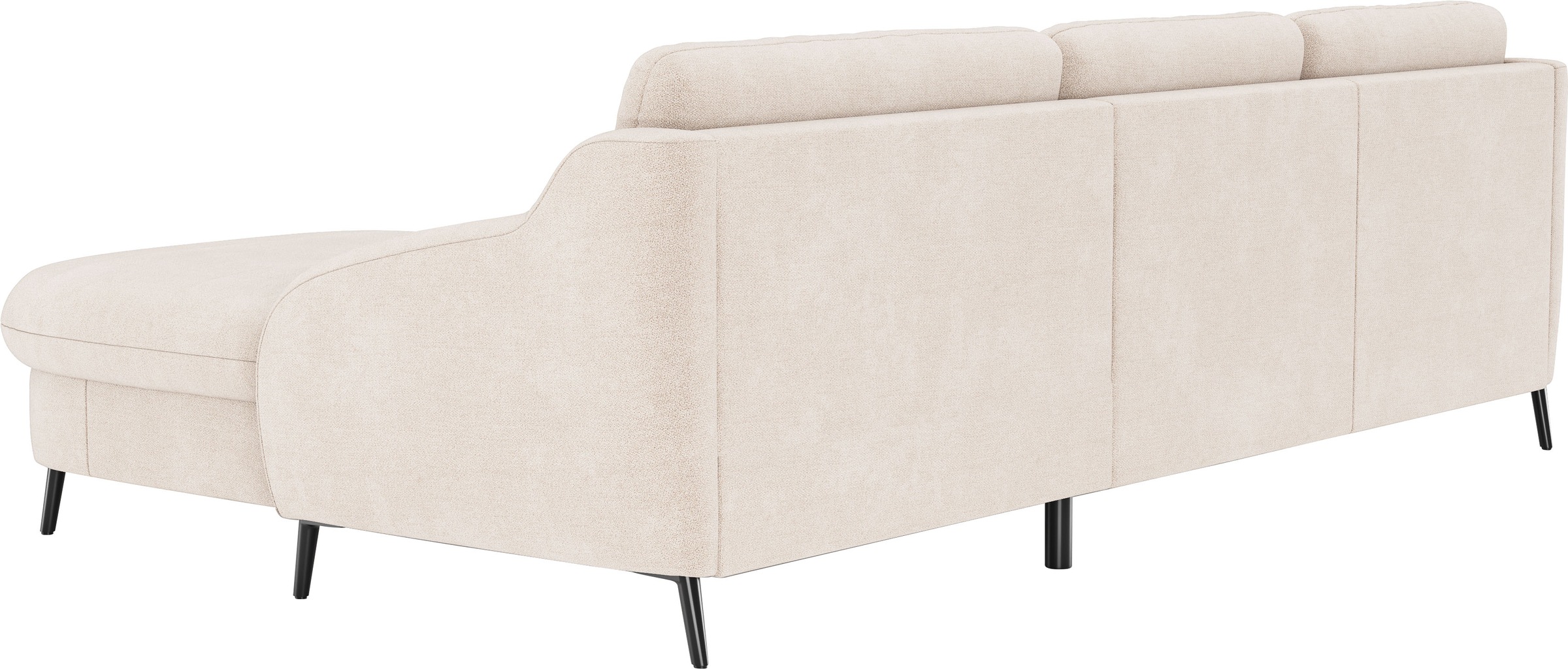 sit&more Ecksofa »Soul L-Form«, wahlweise mit Bettfunktion und Bettkasten oder Schubkasten