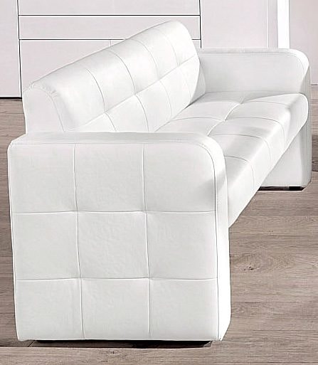 exxpo - sofa fashion 2-Sitzer »Barista, modern und bequem, hoher Sitzkomfort«, moderne Sitz- und Rückenverarbeitung, frei im Raum stellbar