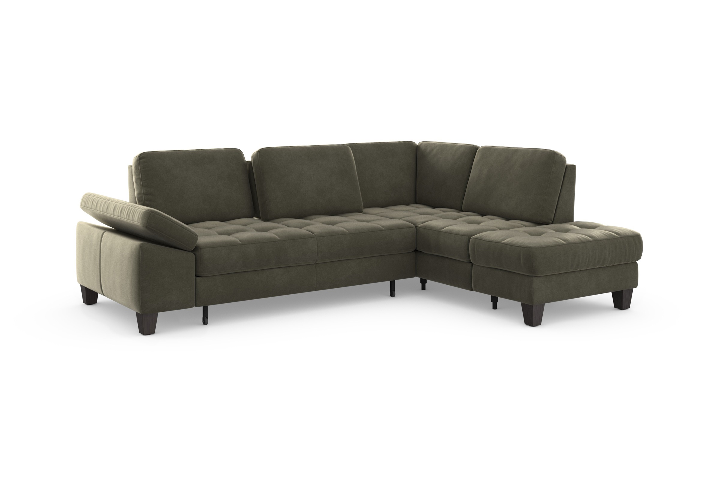sit&more Ecksofa »Westham L-Form«, mit Ottomane, mit oder ohne Bettfunktion, Bettkasten, Verstellung