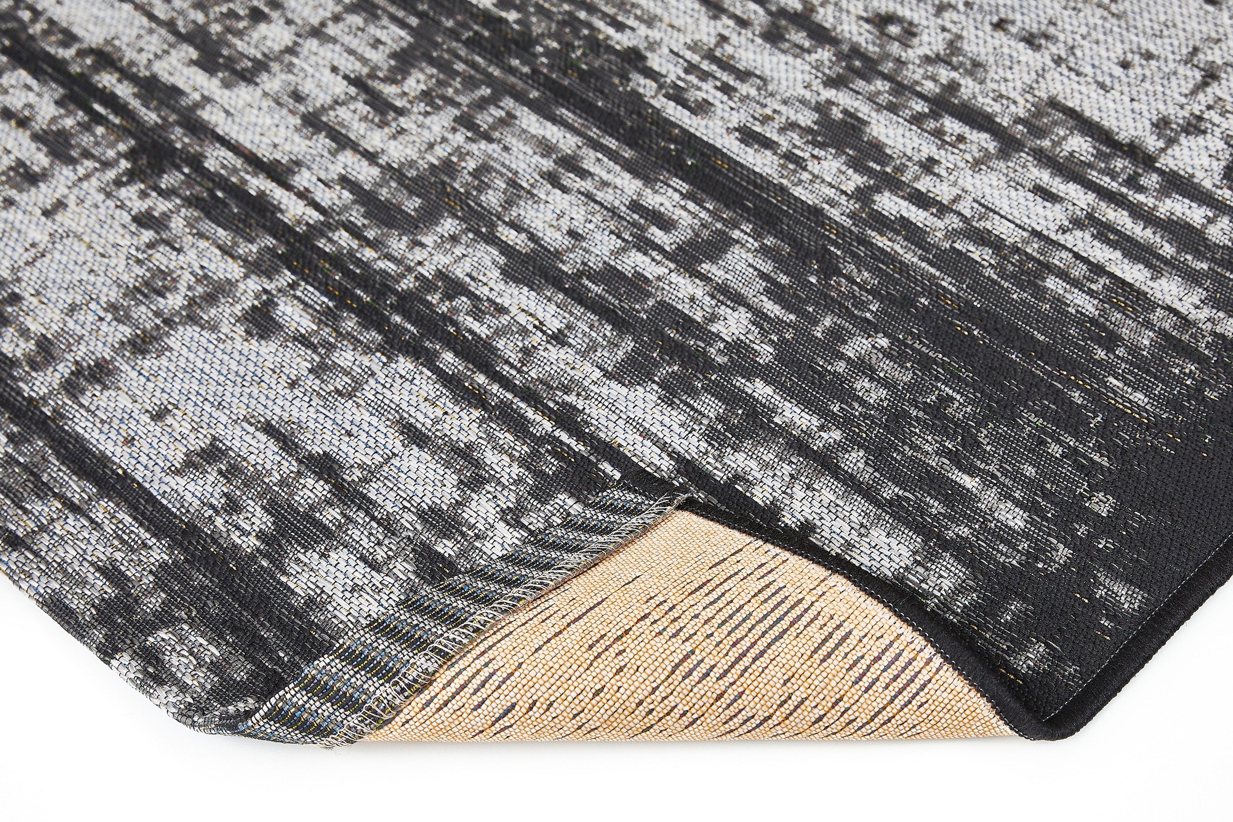 LUXOR living Teppich »Panama, Made in Belgium«, rechteckig, 5 mm Höhe, Flachgewebe, modernes Design, In- und Outdoor geeignet