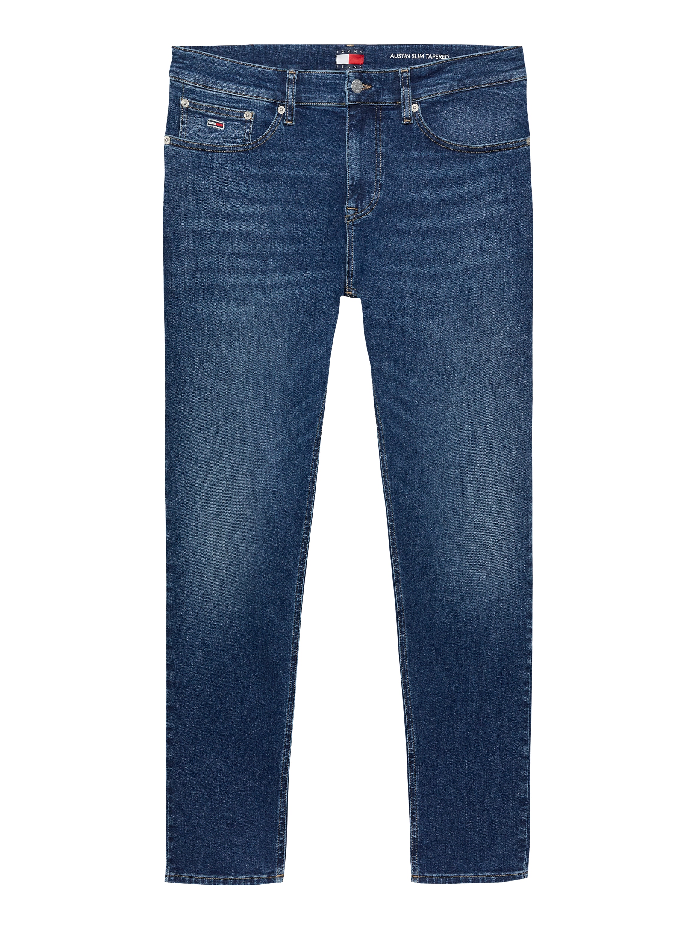 Tommy Jeans Slim-fit-Jeans »Austin Slim Tapered«, Mit Gürtelschlaufen
