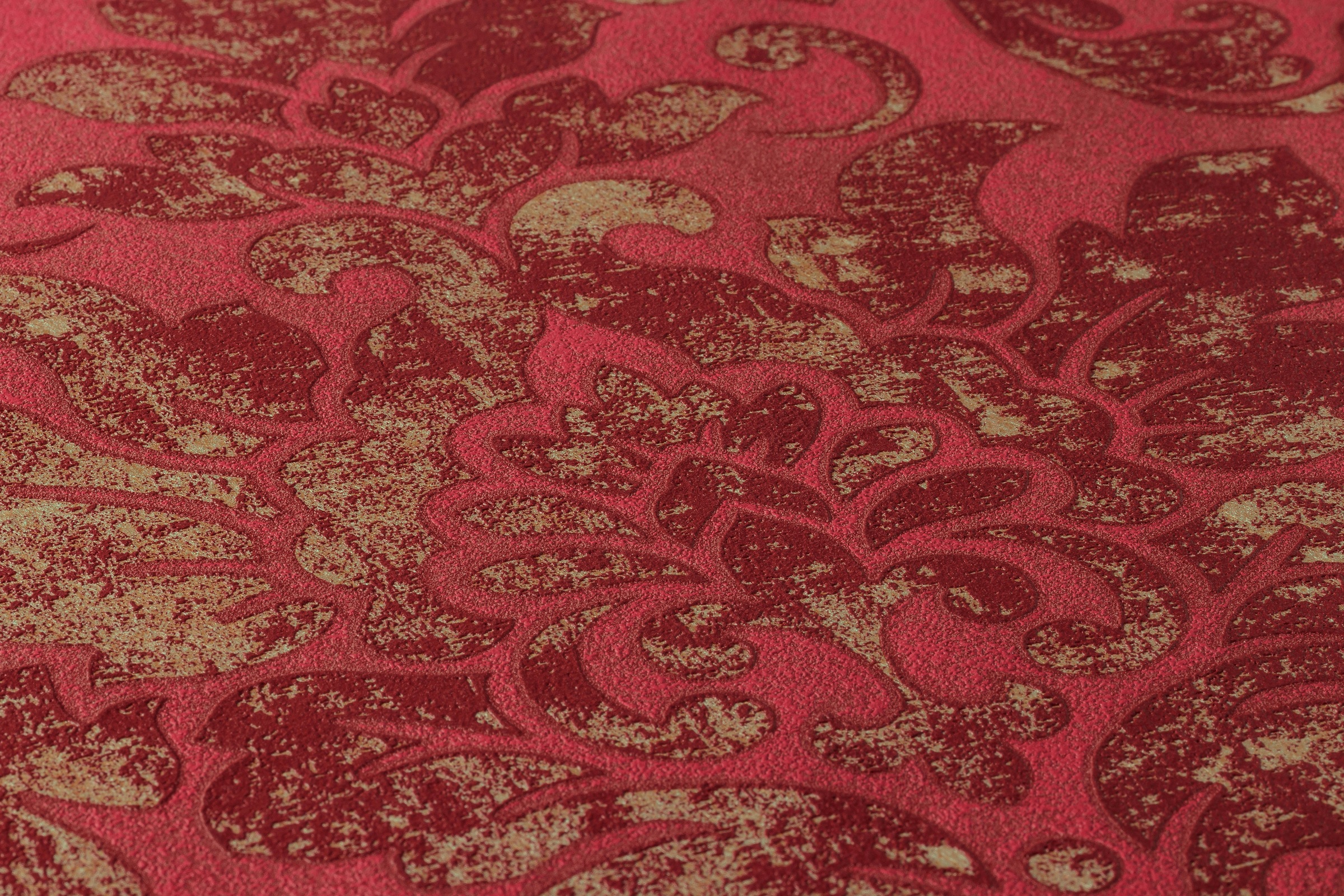 A.S. Création Vliestapete »Neue Bude 2.0 Used Glam mit Ornamenten barock«, Barock-ornamental-gemustert, Orientalischetapete Tapete Barock Tapeten Wohnzimmer Schlafzimmer Flur