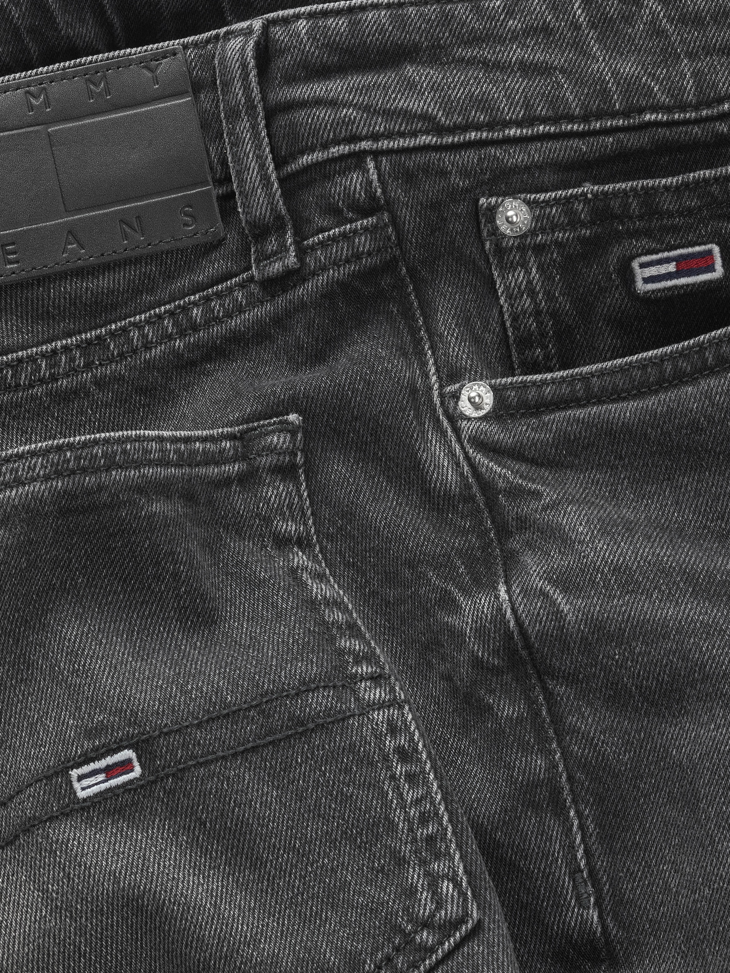 Tommy Jeans Slim-fit-Jeans »Scanton Slim Denim«, mit Logostickereien
