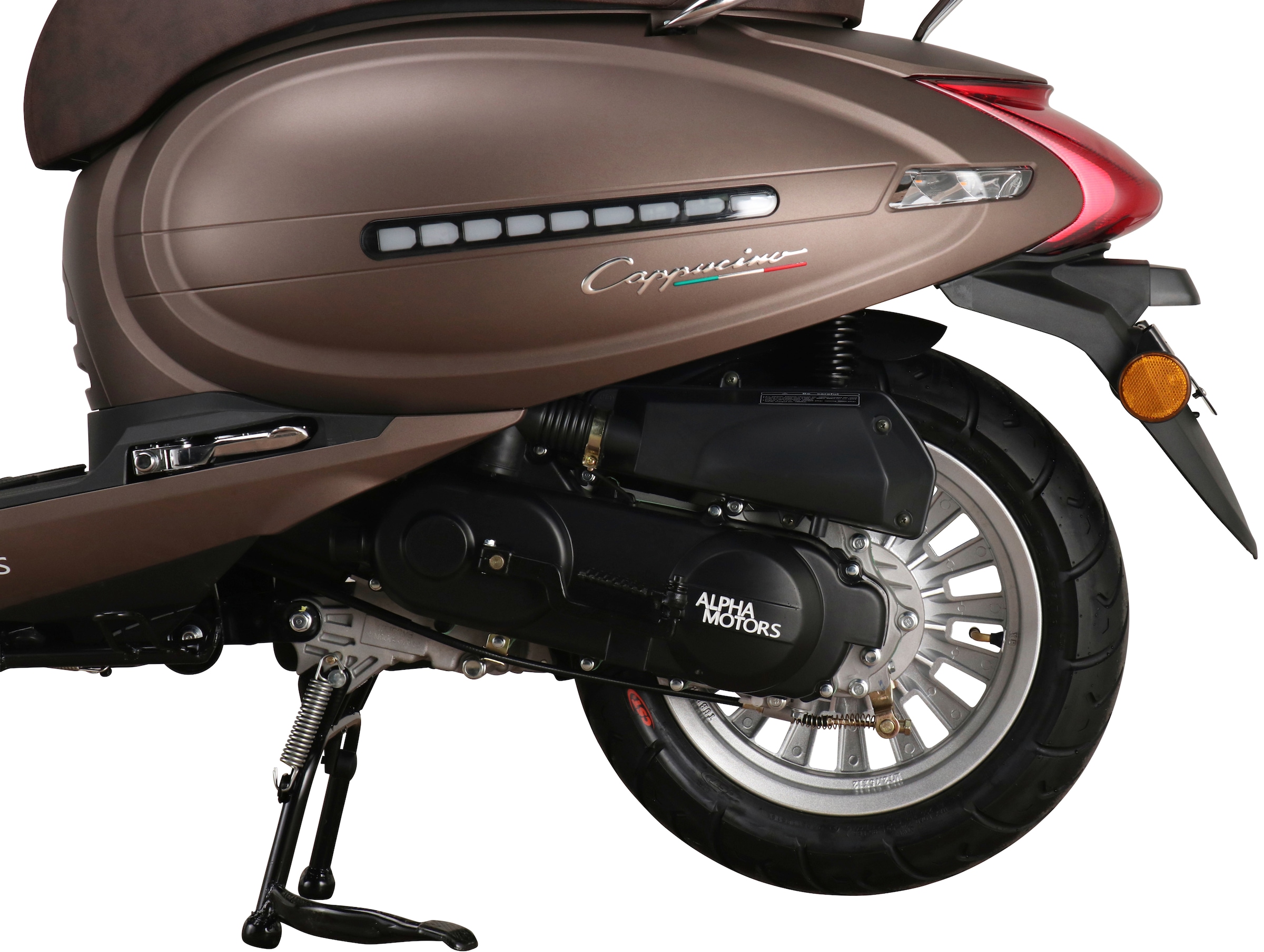 Alpha Motors Motorroller »Cappucino«, 125 cm³, 85 km/h, Euro 5+, 8 PS, mattbraun