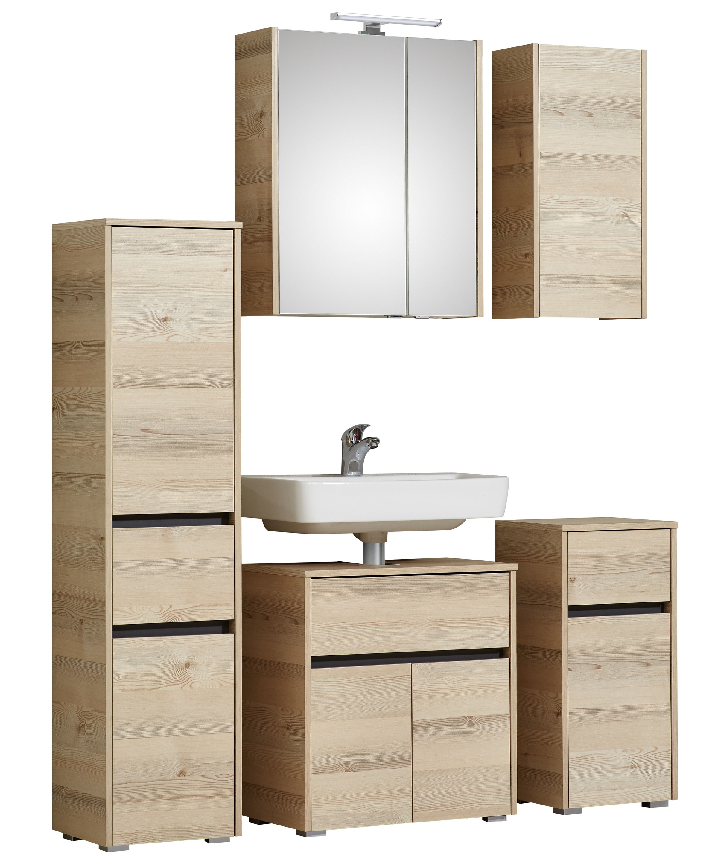 Saphir Badmöbel-Set »Quickset 393«, (Komplett-Set, 5 St.) günstig online kaufen