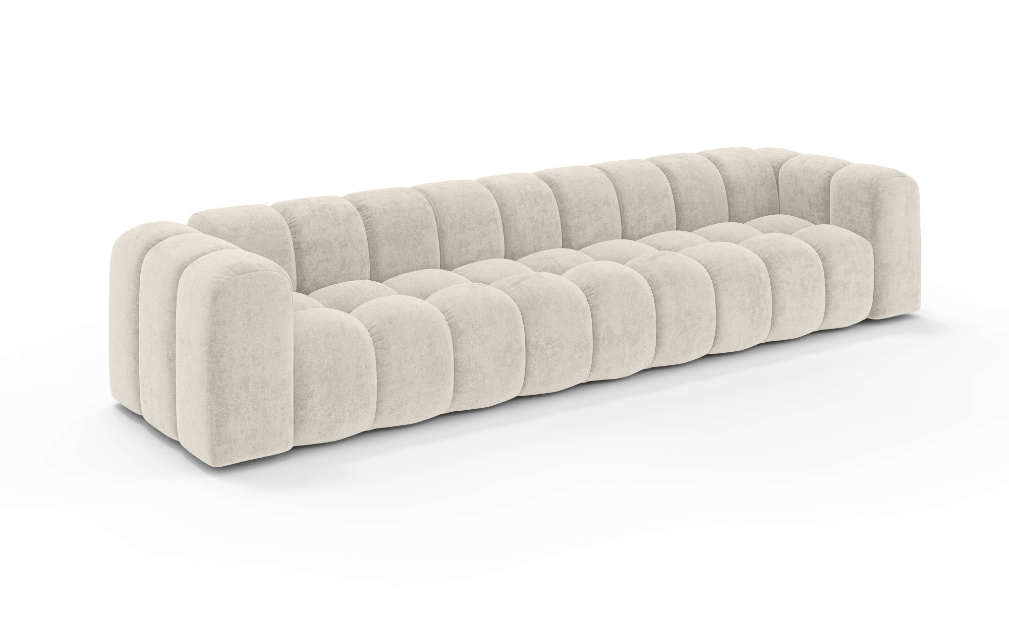 OTTO home Big-Sofa »XL KALLIE Design-Sofa mit Steppung, Bubble-Optik, Breite 340 cm« moderne Steppung, hoher Sitzkomfort und modernes Design