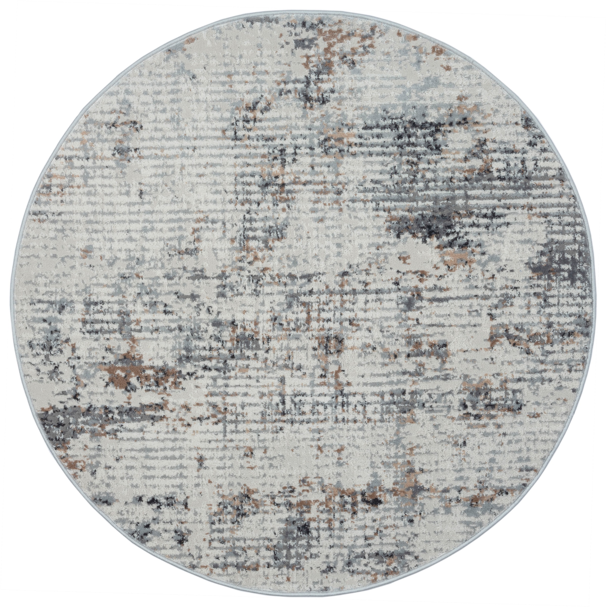 OTTO home Teppich »Kaylan« rund 8 mm Höhe Kurzflor, modernes Design, pflege günstig online kaufen