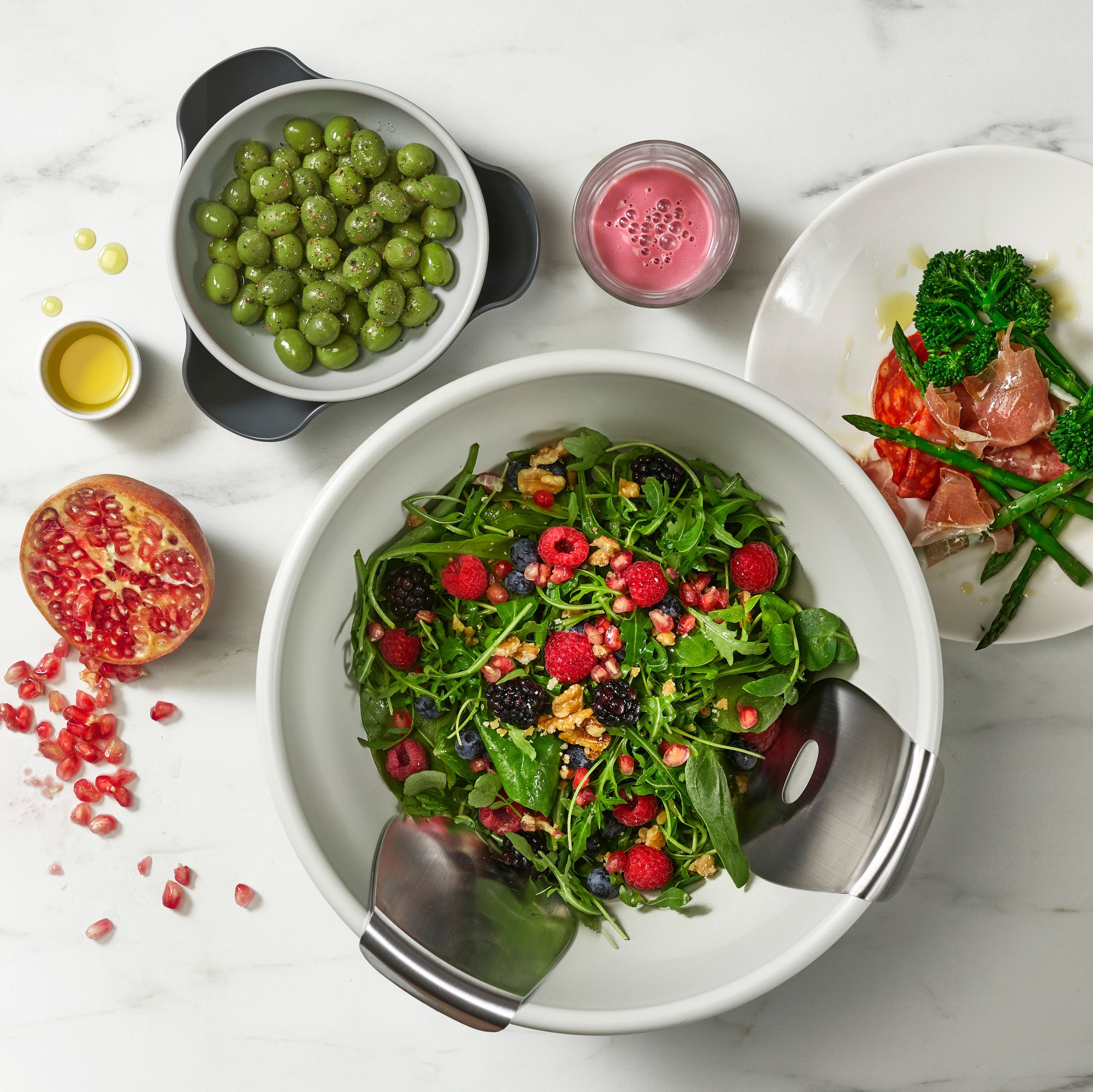Edelstahl-Salatbesteck, Joseph cm »Uno«, Edelstahl, aus Salatschüssel 30 kaufen Ø Joseph mit online