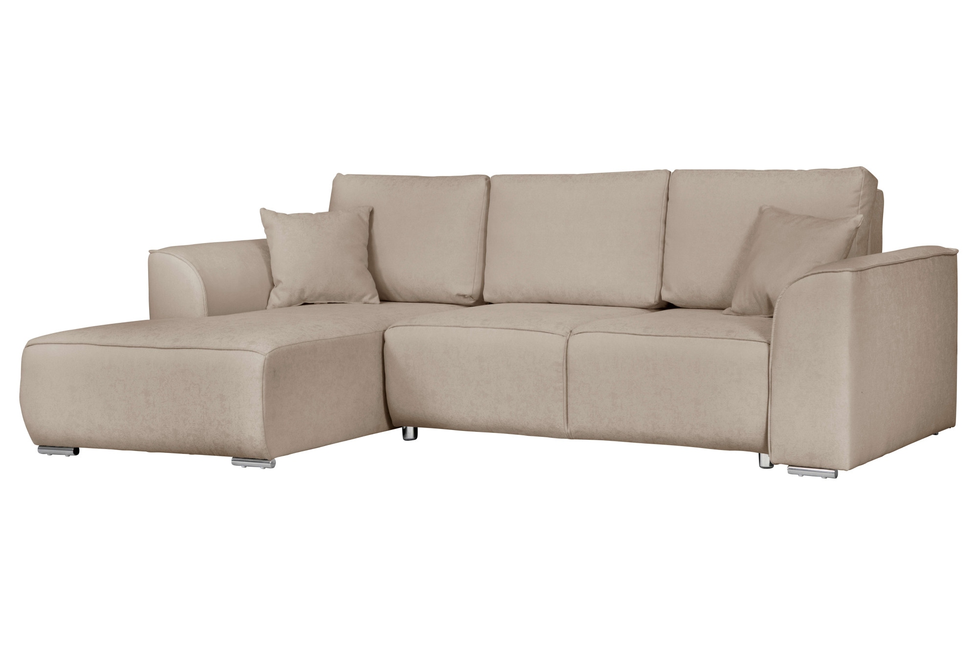 INOSIGN Ecksofa »BEATRICE optionale Schlafsofa mit Bettkasten, B/T/H: 265/170/86 cm«, L-Form, wahlweise auch mit Bettfunktion und Bettkasten