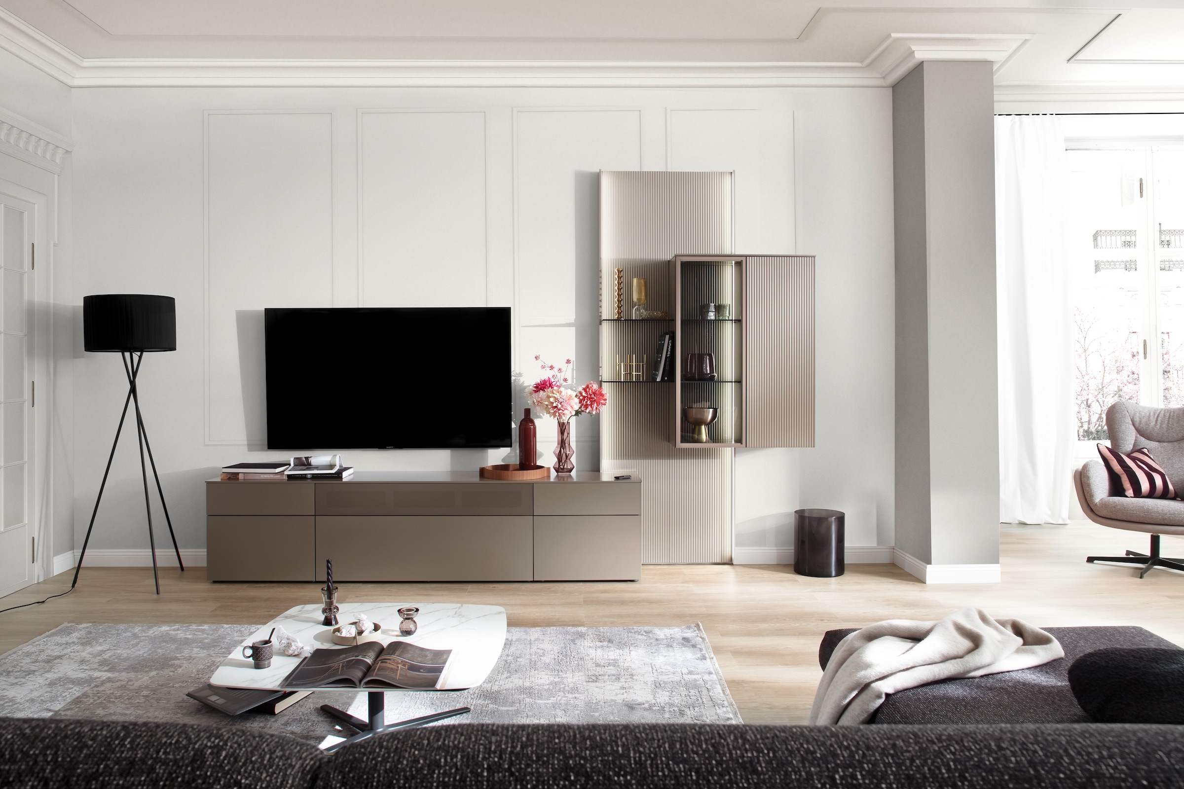 SCHÖNER WOHNEN-Kollektion Teppich »Vision 212« rechteckig 7 mm Höhe Viskoseteppich mit Glanz, Wohnzimmer