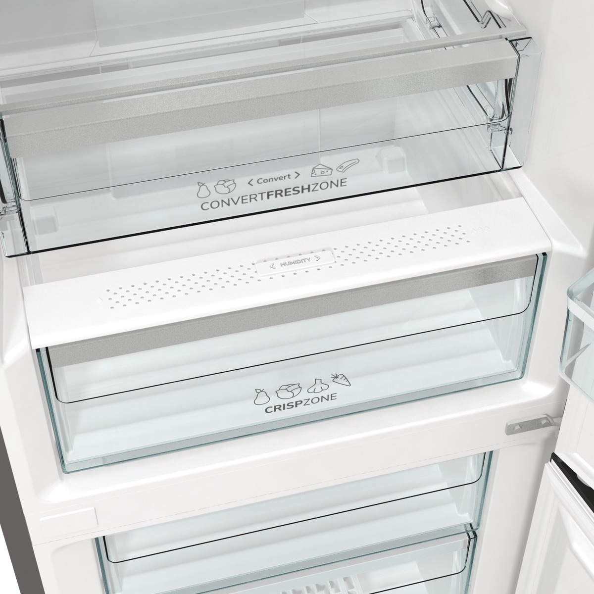 GORENJE Kühl-/Gefrierkombination »NRK619C61X4OT«, AdaptTech - des Gerät passt sich Ihren Bediengewohnheiten an