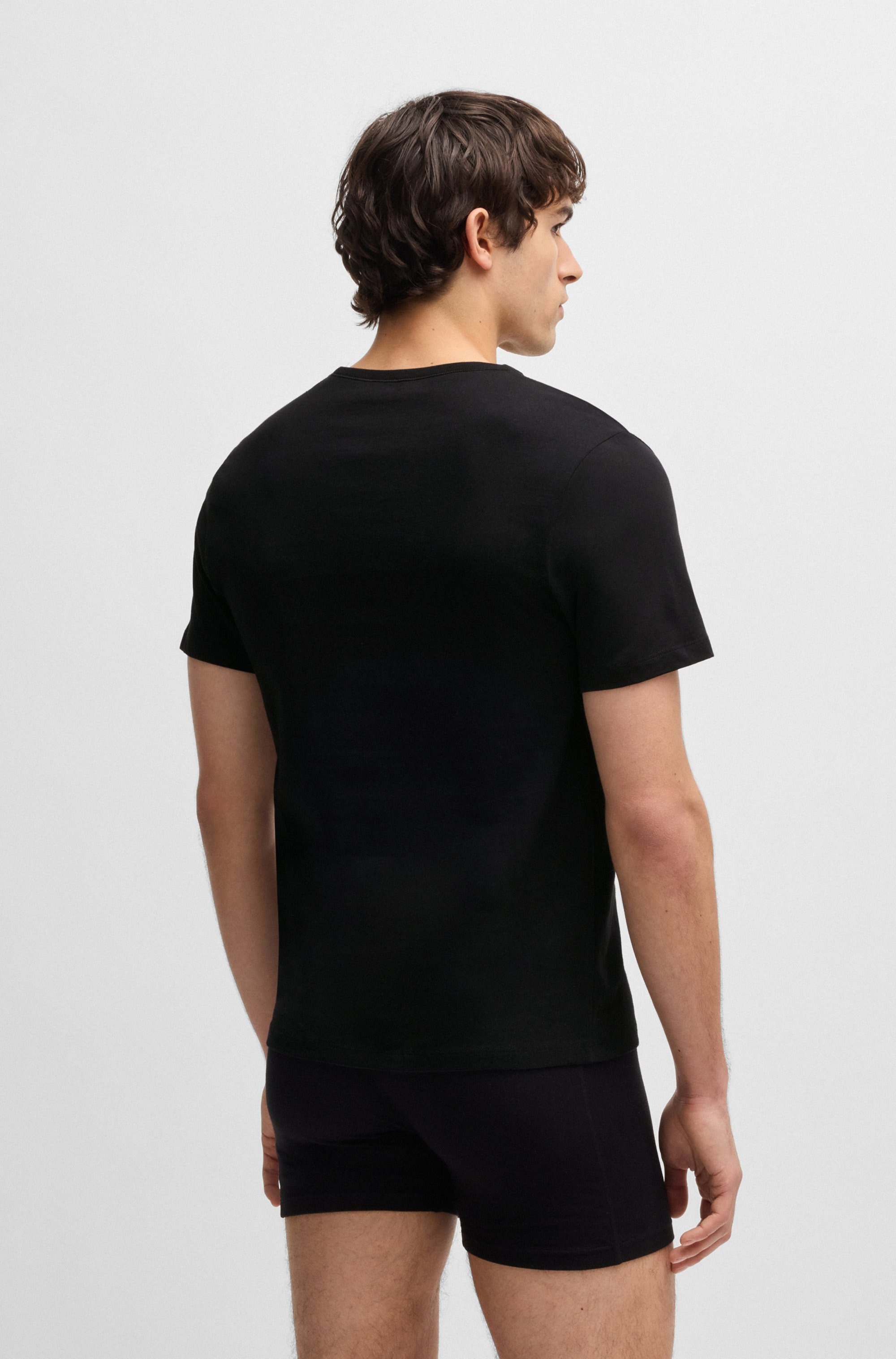BOSS V-Shirt »T-Shirt VN 3P CO«, (Packung)