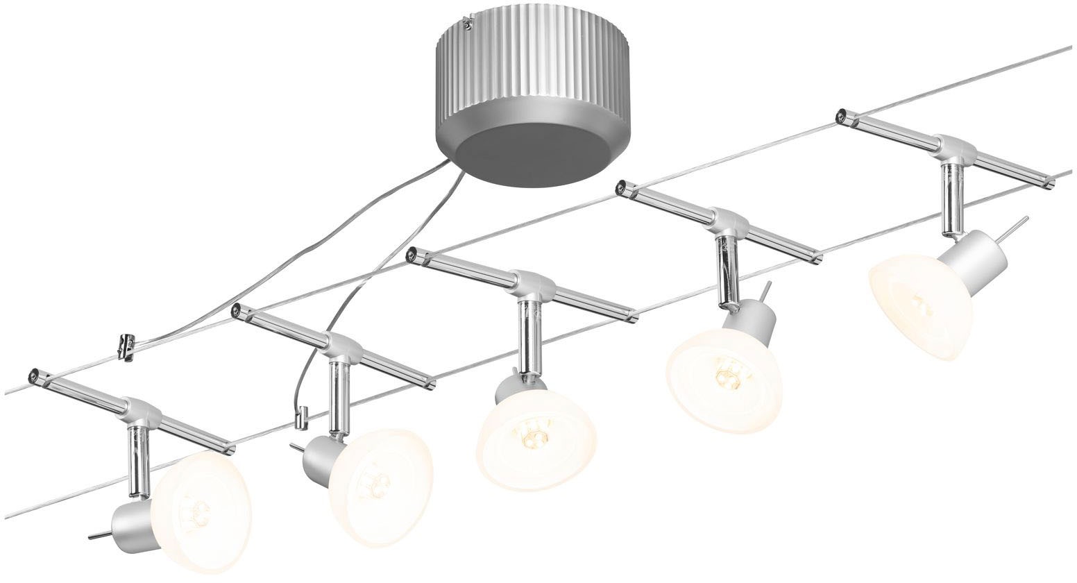 Paulmann LED Deckenleuchte »Sheela«, 5 flammig, Leuchtmittel GU 5,3   ohne günstig online kaufen