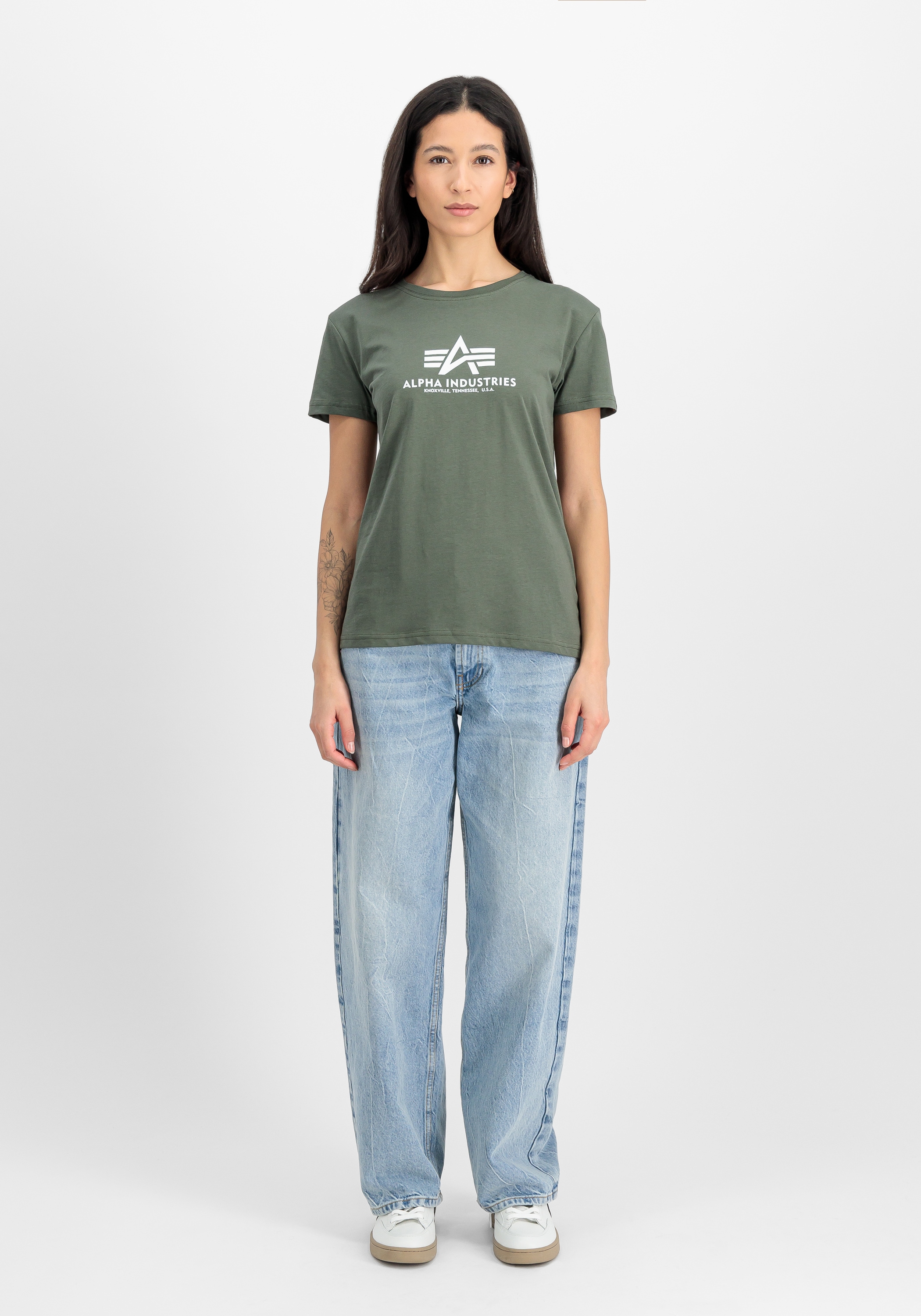 Alpha Industries T-Shirt »Alpha Industries Women - T-Shirts New Basic T Women«