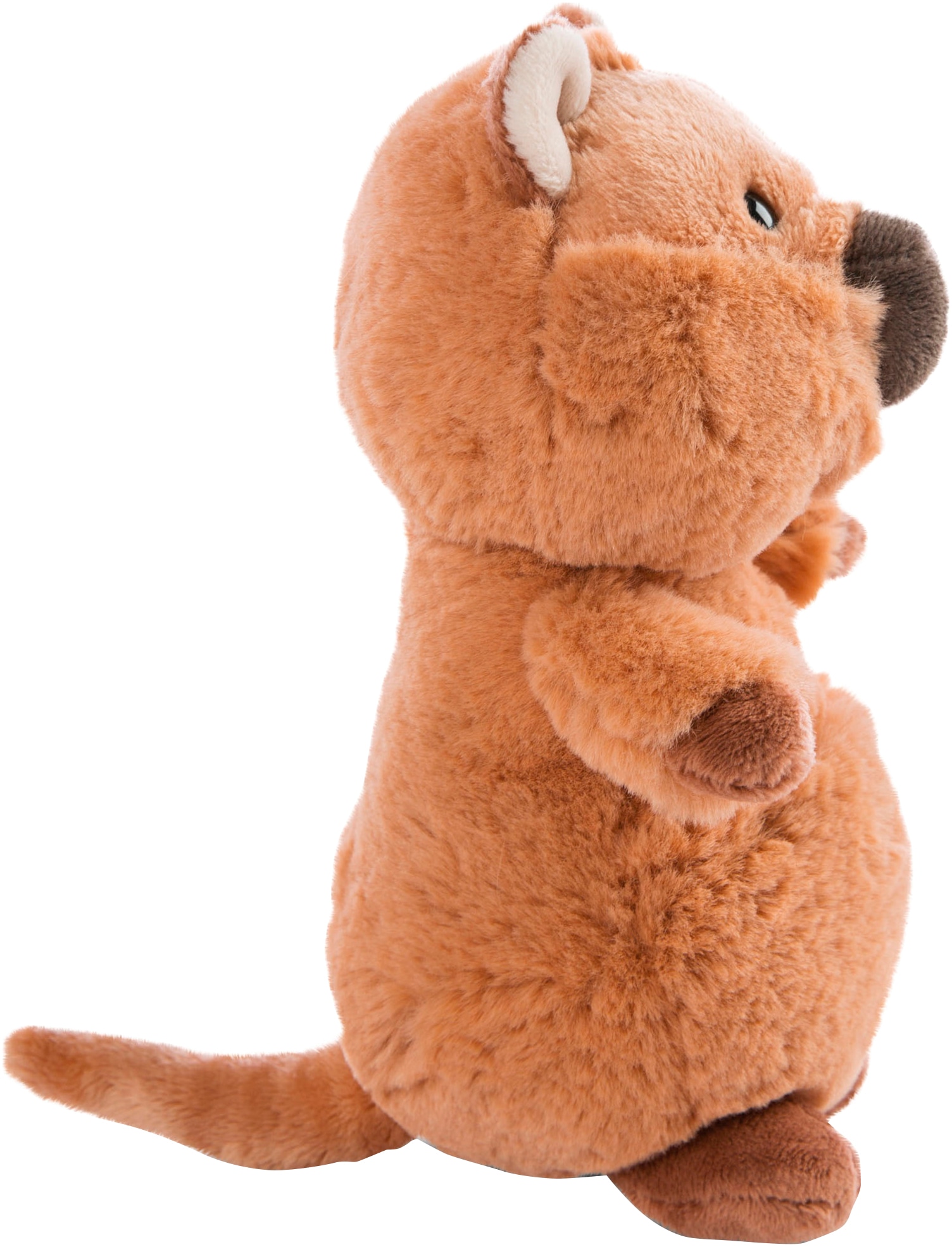 Nici Kuscheltier »Wild Friends GREEN, Quokka-Mola, 30 cm«, enthält recyceltes Material (Global Recycled Standard)