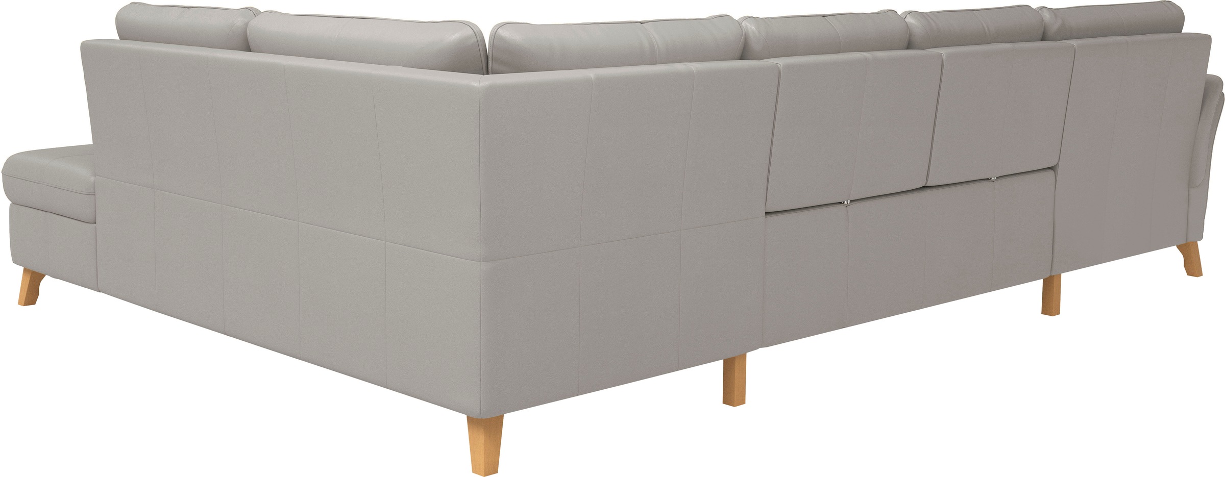 sit&more Wohnlandschaft »Göteborg«, inkl. Sitztiefenverstellung, wahlweise mit Bettfunktion & Bettkasten