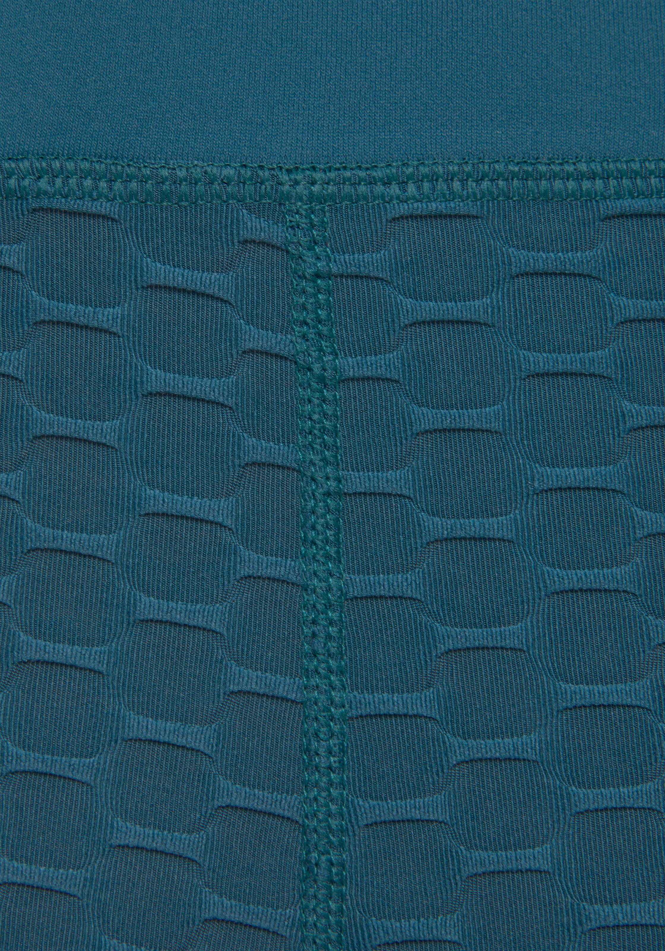 Vivance active Radlerhose, mit Wabendesgin und zwei Taschen