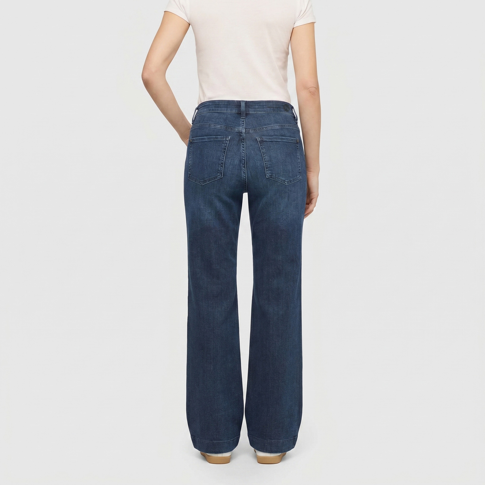 MAC Weite Jeans »DREAM WIDE star« Sehr elastischer Hyperstretch Denim mit figurformendem Effekt