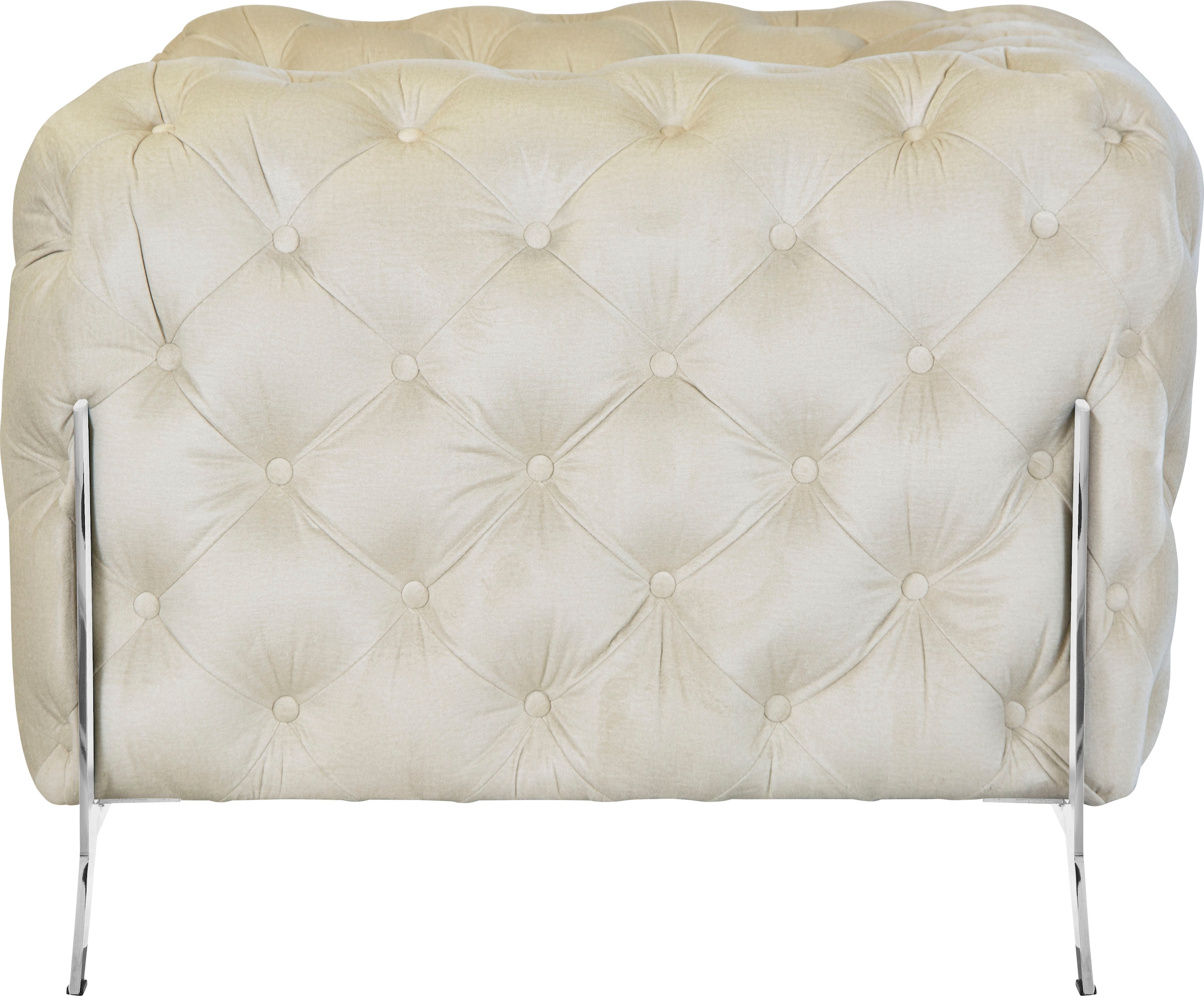 Leonique Chesterfield-Sessel »Amaury Sessel«, aufwändige Knopfheftung, moderne Chesterfield Optik, Fußfarbe wählbar