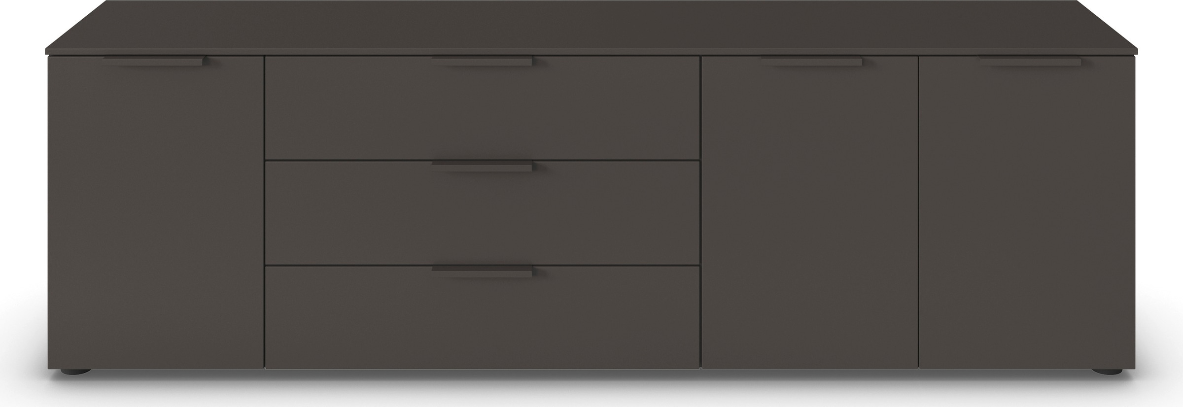 rauch Schubkastenkommode »Kommode Türkommode Sideboard Kombikommode FLIPP«, (Breite 200 cm mit 2 Einlegeböden), 3-türig mit 3 Schubladen und Soft-Close-Funktion