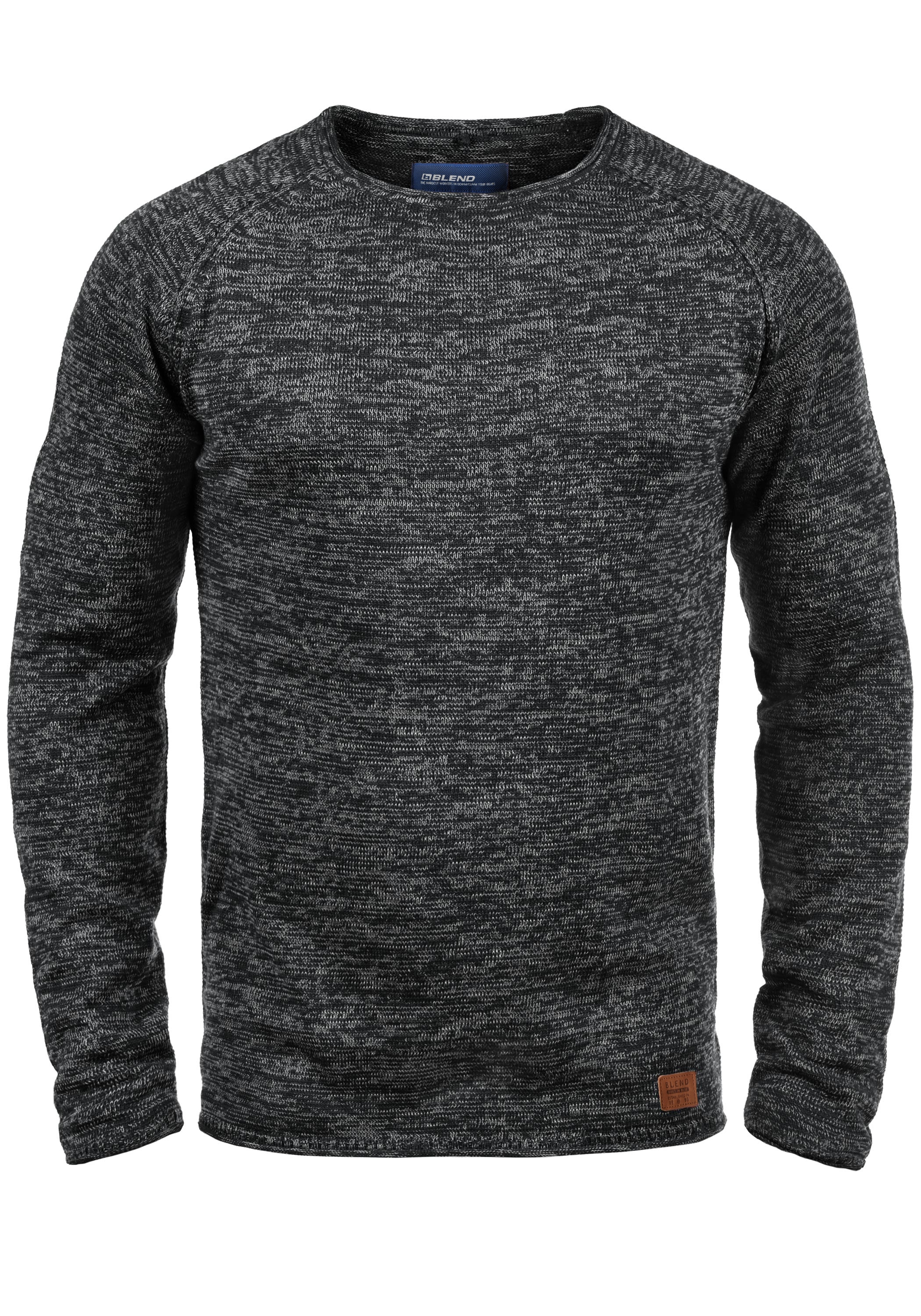 Blend Strickpullover »BHDan« Stilvoller Strickpullover mit aufgerollten Säumen
