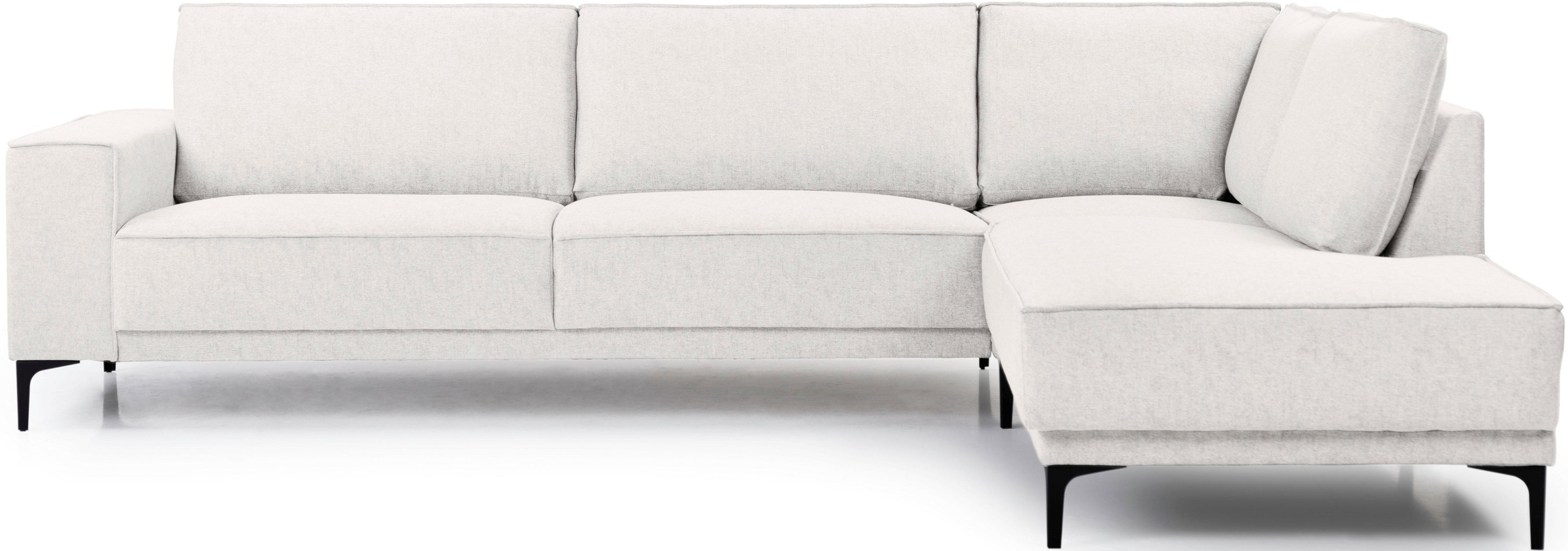 OTTO home Ecksofa »OLAND L-Form, B: 289 cm, Skandi-Design« Struktur, Flachg günstig online kaufen