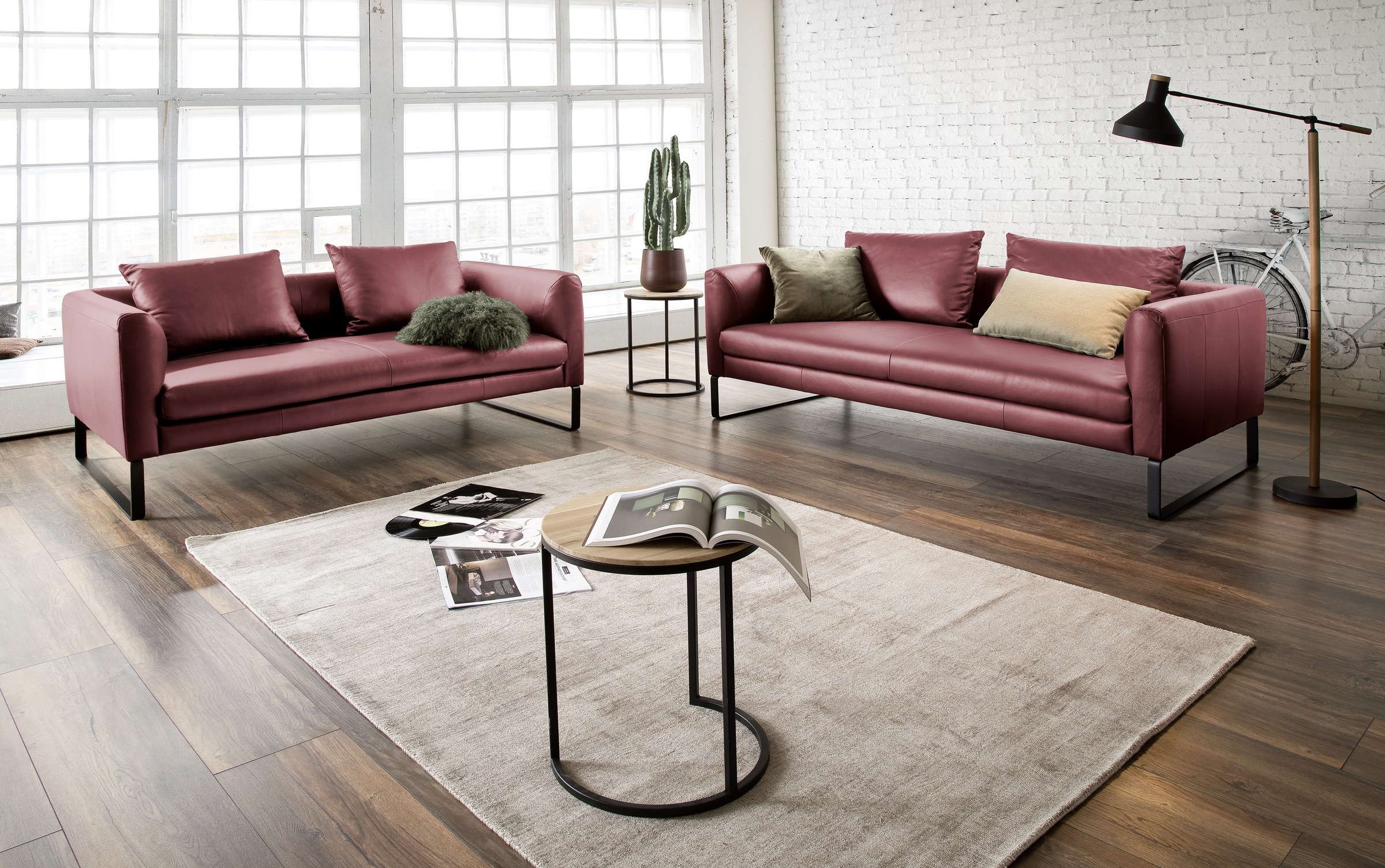 3C Candy Sofa »Avola bequem und elegantes Leder-Sofaset, tolle Verarbeitung günstig online kaufen