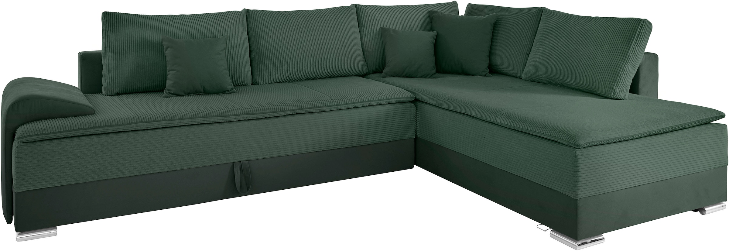 INOSIGN Ecksofa »Night & Day L-Form«, mit Boxspring Bettfunktion 180x200 cm günstig online kaufen