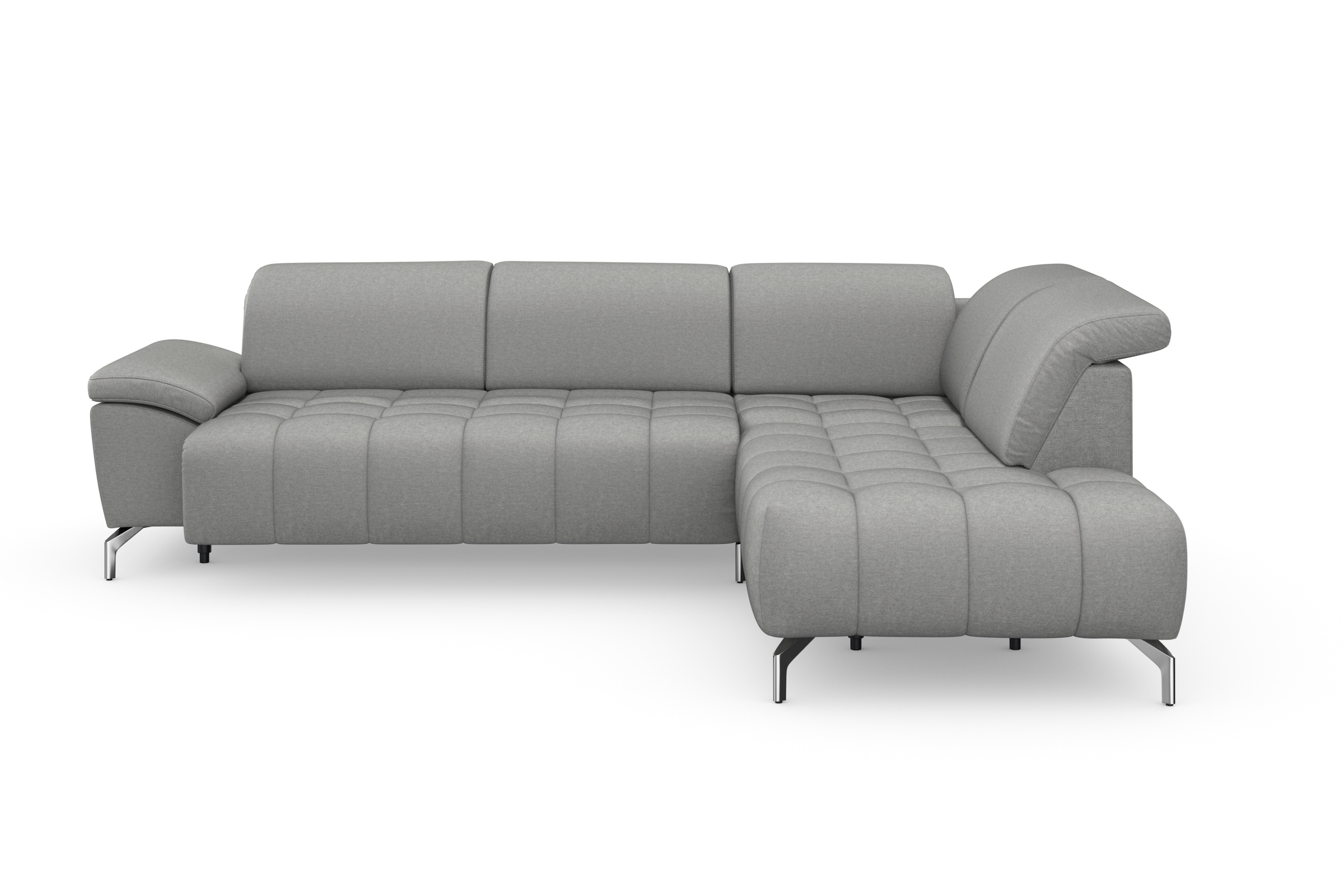 sit&more Ecksofa »Cool L-Form«, wahlweise mit Kopfteilverstellung und Vorzi günstig online kaufen