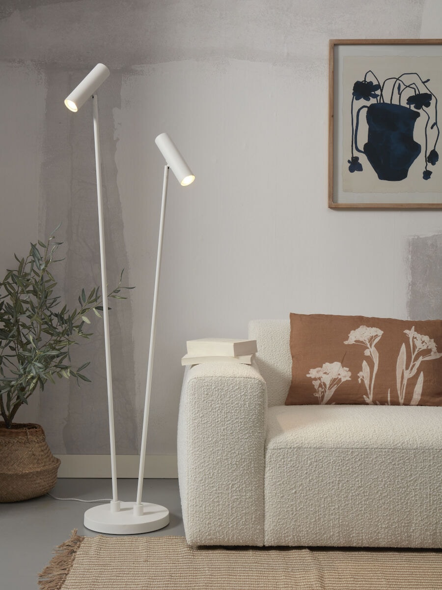 it's About RoMi Stehlampe »HAVANA«, 2 flammig, Leuchtmittel GU10 | LED wechselbar, Gutes leselicht