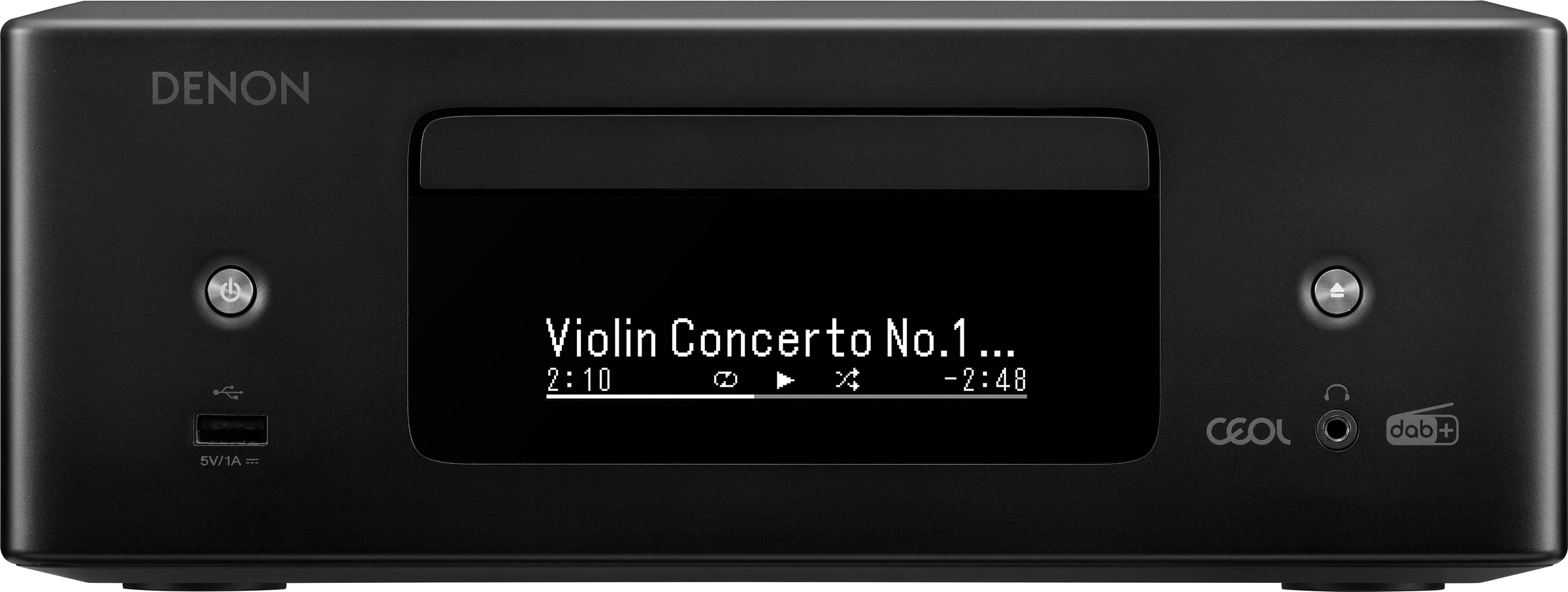 Denon Netzwerkplayer »RCD-N12DAB«, (Bluetooth-NFC-WLAN)