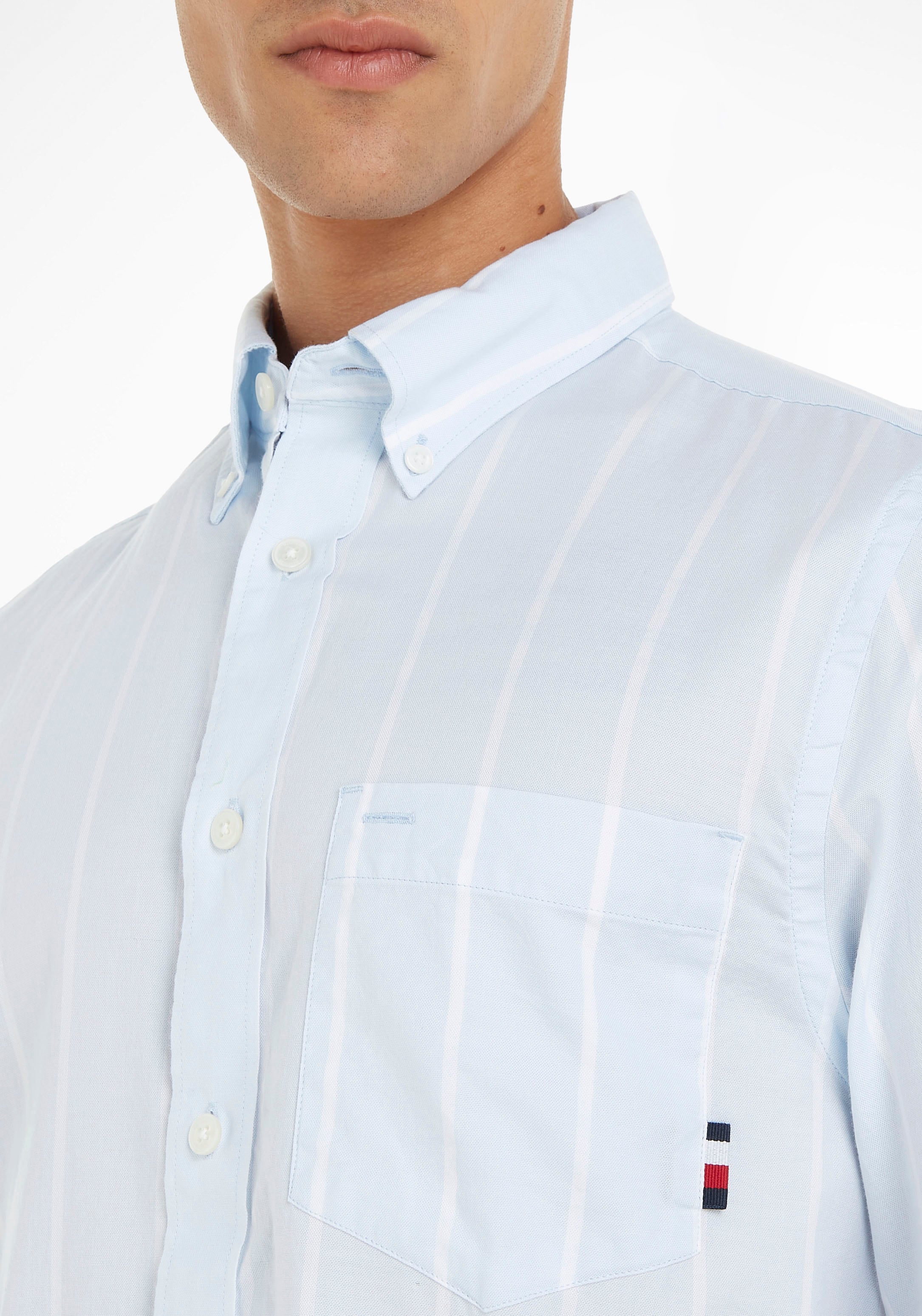 STRIPE SHIRT«, mit Button-down-Kragen Hilfiger RF Tommy »OXFORD Langarmhemd kaufen