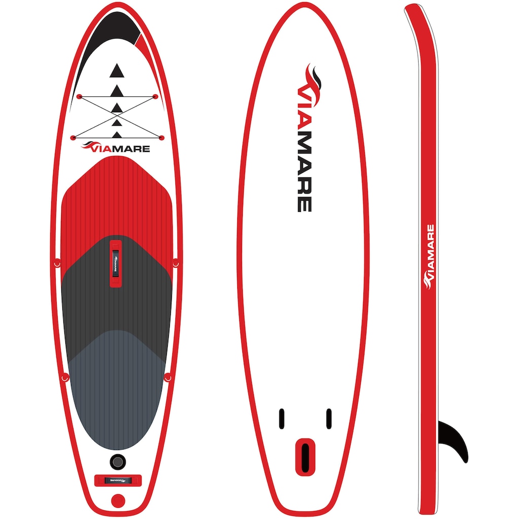 VIAMARE Inflatable SUP-Board »SUP Set VIAMARE 300 S rot«