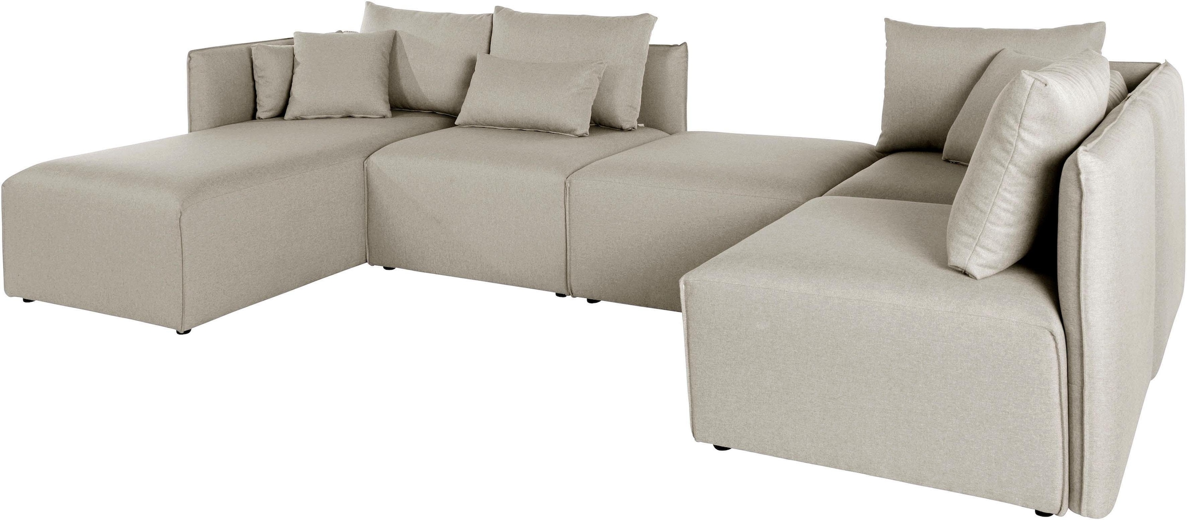 OTTO home Wohnlandschaft »Nöre U-Form« 5 Teile, in vielen Bezugsqualitäten günstig online kaufen