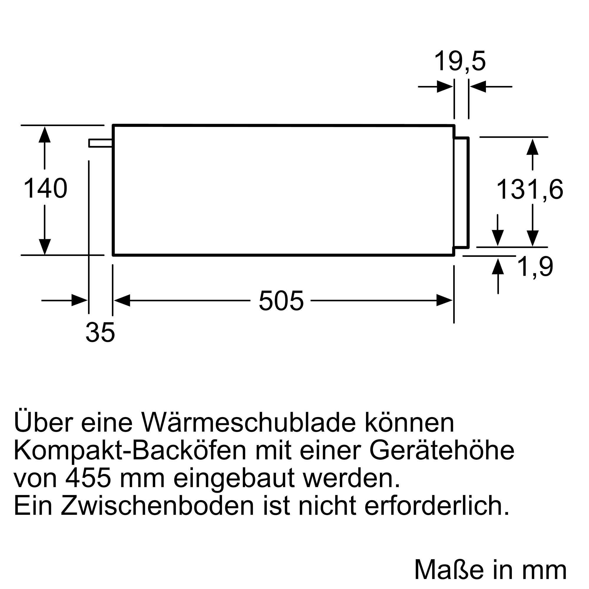 NEFF Einbau-Wärmeschublade »N1AHA01G0«