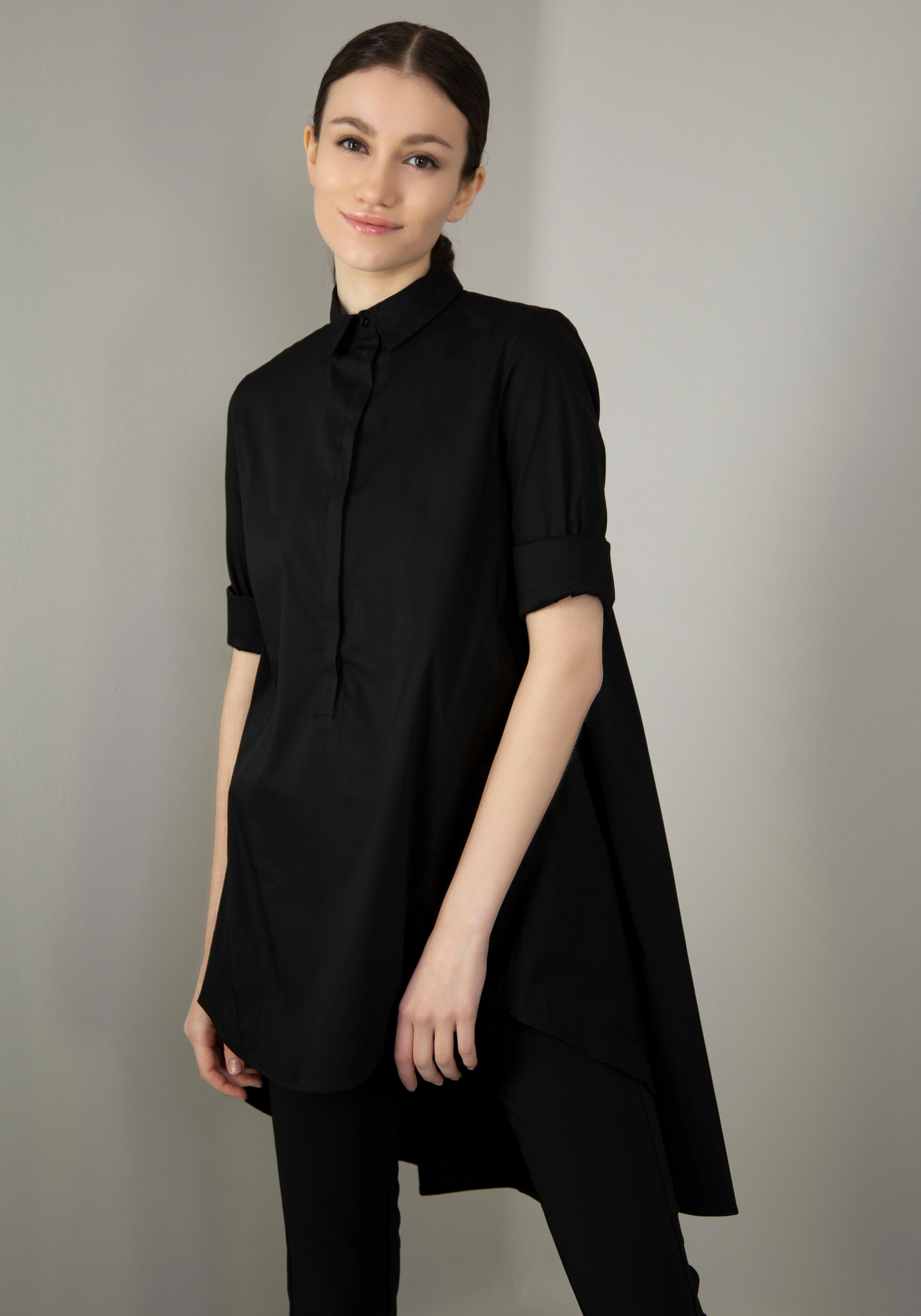 IMPERIAL Klassische Bluse glockenförmige Long-Form ED3ABF«, kaufen »IMP-C online