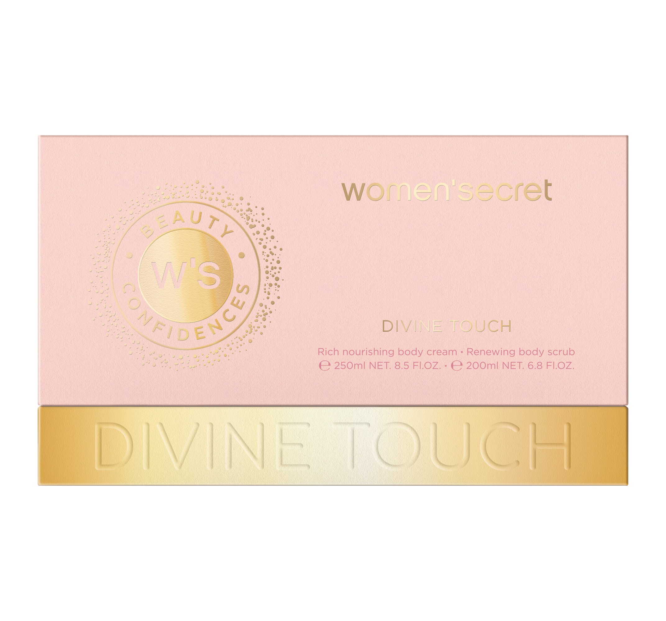 women'secret Duft-Set »Giftset - S - Divine Touch« Set, 2 B.Cream 250ml + B.Scrub 200ml