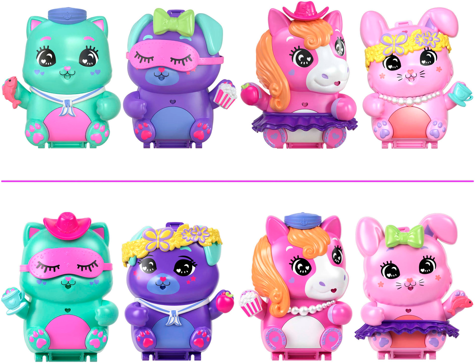 Polly Pocket Spielwelt »Teeparty-Häschen-Schatulle«