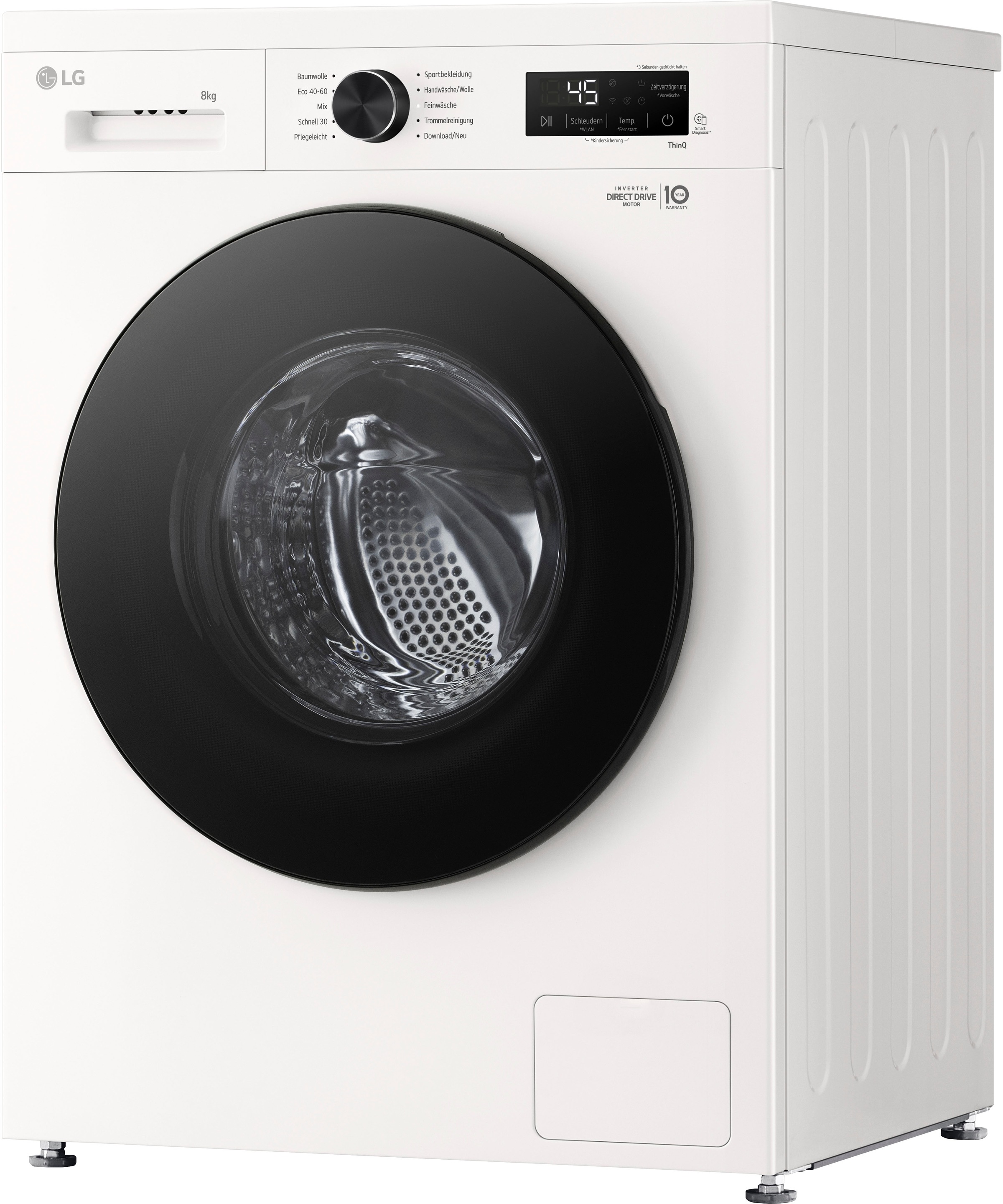 LG Waschmaschine VB »F4WB308Y«, 8 kg, 1400 U/min