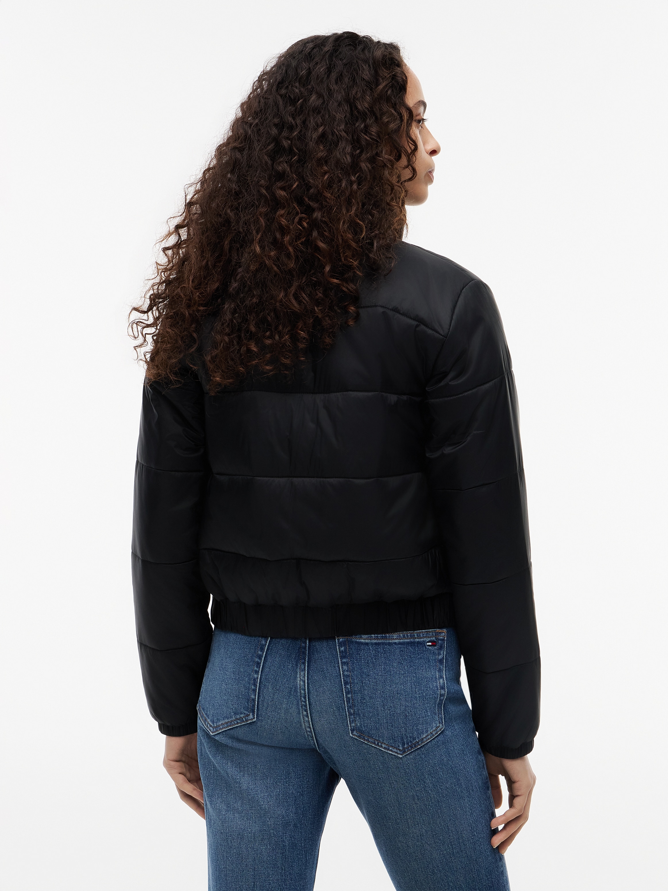 Tommy Jeans Steppjacke »TJW REG PADDED JACKET« Steppware, Reißverschlusstaschen, Stehkragen