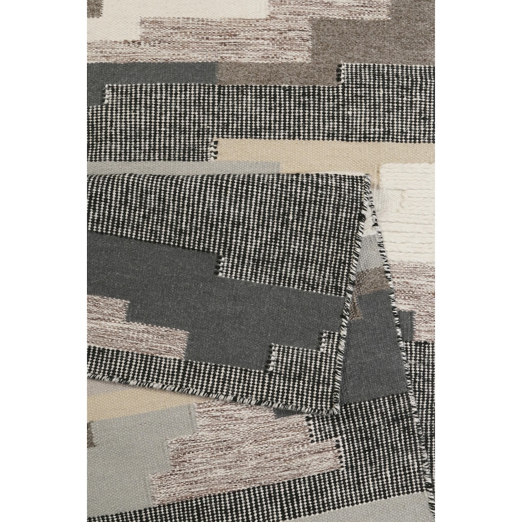 Esprit Wollteppich »Natham Kelim«, rechteckig, 8 mm Höhe, reine Wolle, Wohnzimmer
