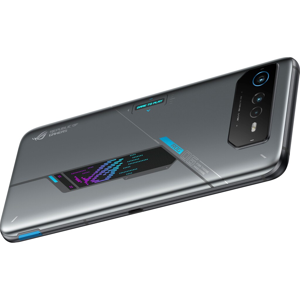 Asus Smartphone »ROG Phone 6D«, Space Grey, 17,22 cm/6,78 Zoll, 256 GB Speicherplatz, 50 MP Kamera