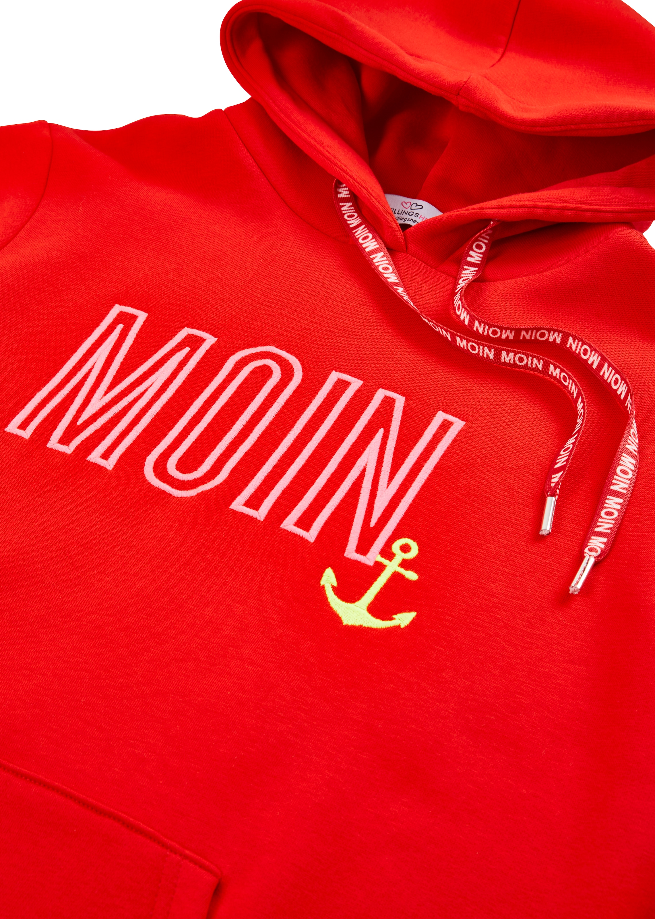 Zwillingsherz Hoodie »Limited Edition«, Langarm, Kapuze, Anker Motiv, exklusiv bei Otto
