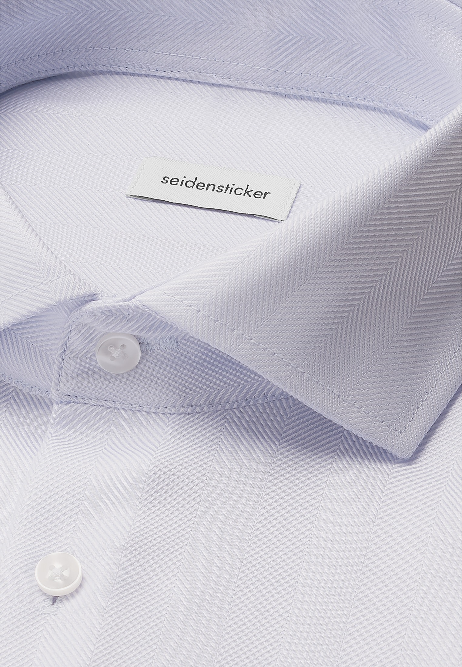 seidensticker Businesshemd »Schwarze Rose«, Regular 1/1 Kentkragen Fischgrat